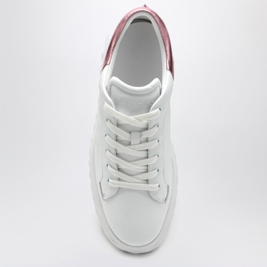 Jimmy Choo o1d2blof0824 Low-Top Sneakers in White Size US 8 / IT 38 - 3 Thumbnail
