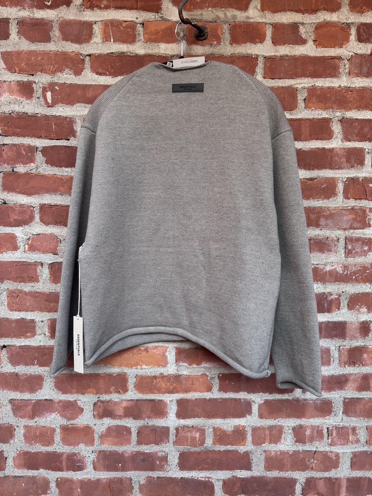Fear of God Fear of god essentials 1977 raw neck knit sweater Size US XS / EU 42 / 0 - 4 Thumbnail