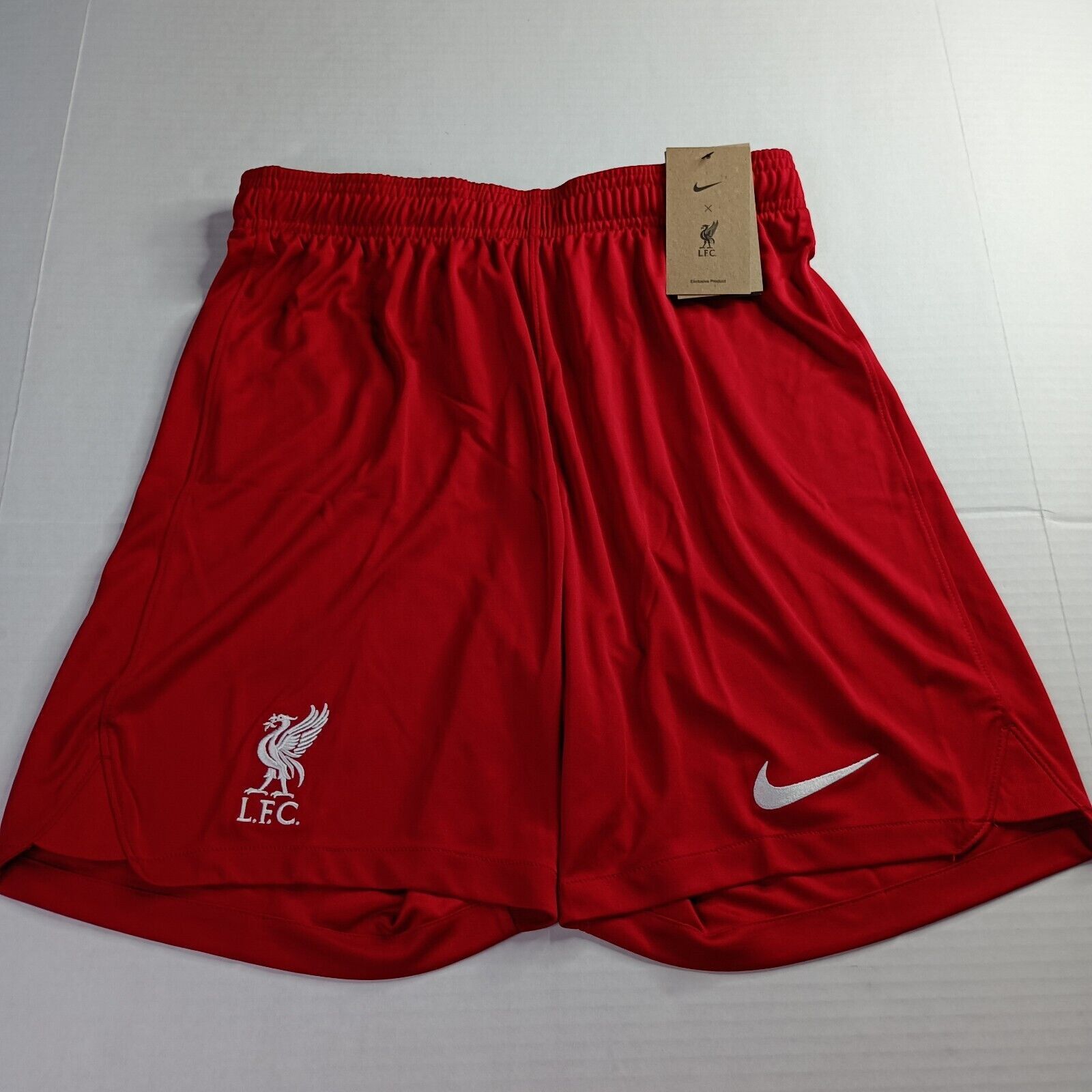 Nike Nike Liverpool FC Men's Home Shorts 2023/24 Size L Red Slim Size US 30 / EU 46 - 1 Thumbnail