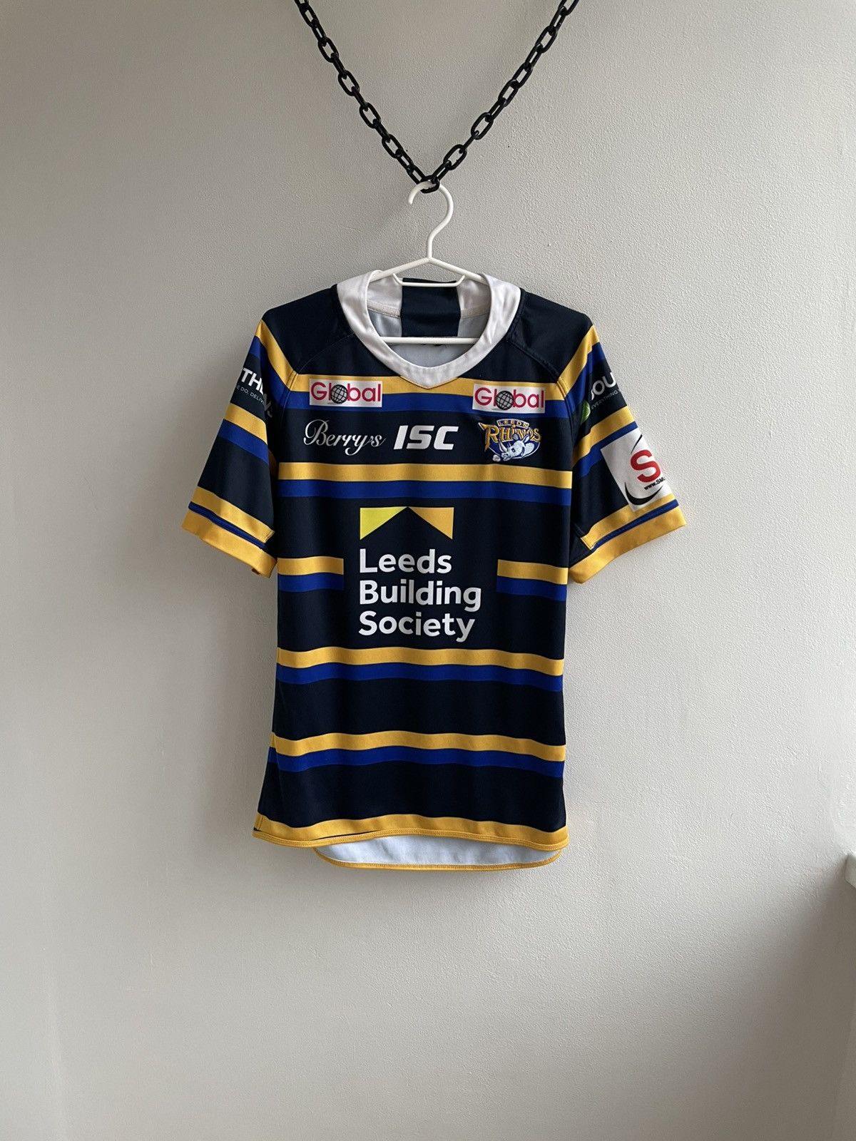 Leeds Rhinos Vintage Home Rugby Shirt Jersey ISC
