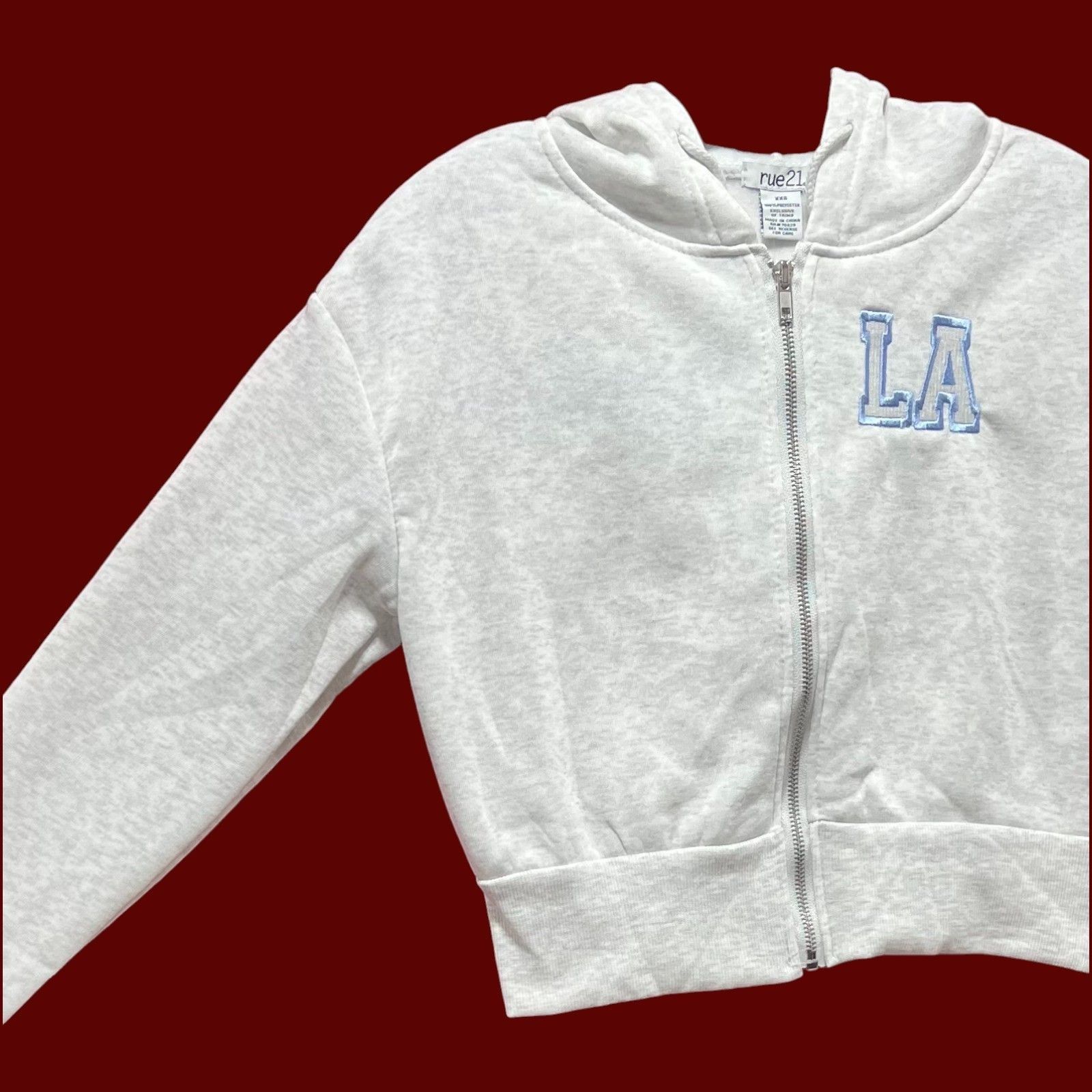 rue21 Rue 21 - Women's Long Sleeve Hooded Sweatshirt - XXS Size XXS / US 00 / IT 34 - 11 Thumbnail