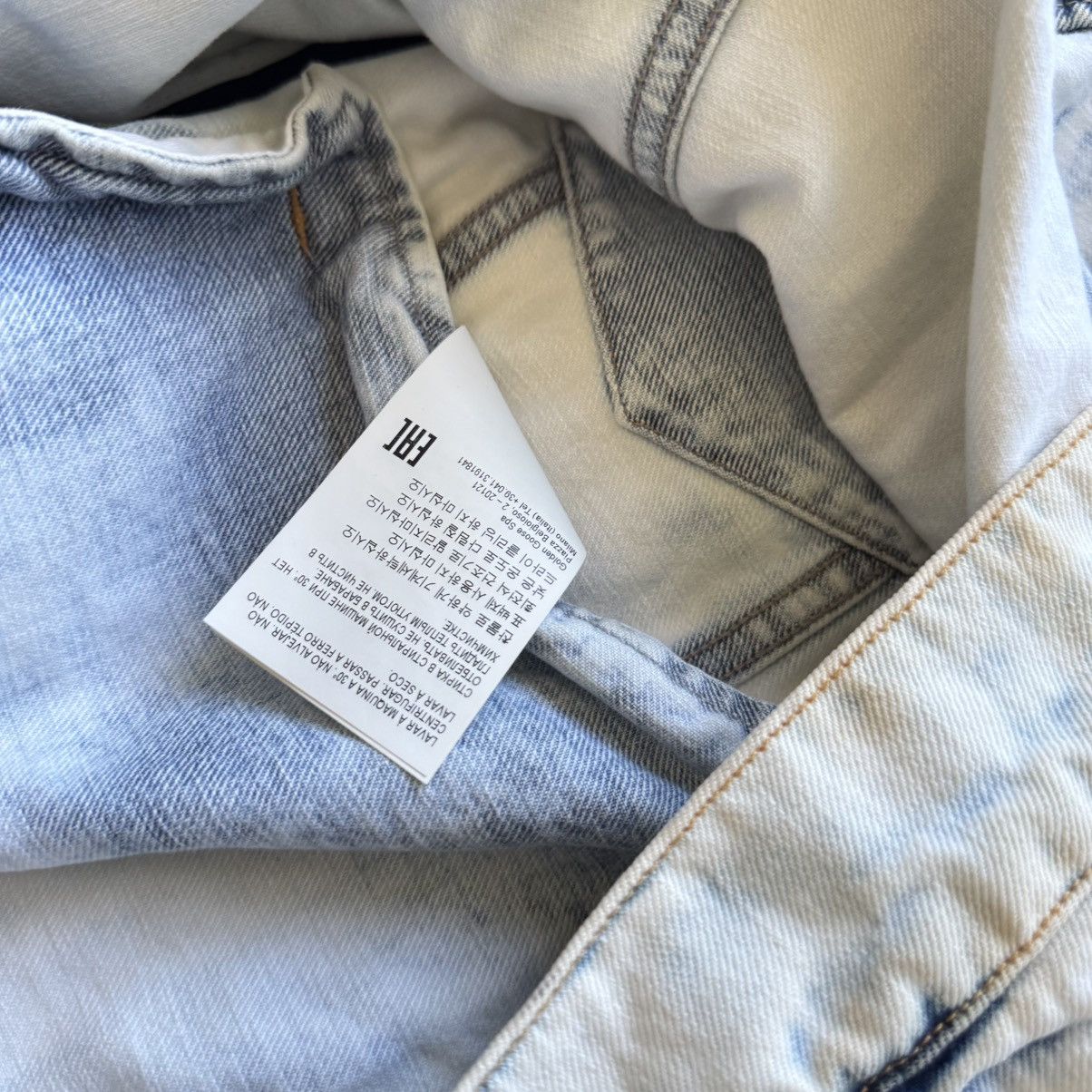 Golden Goose Golden Goose Light Blue Belted Denim Jacket Size M Size M / US 6-8 / IT 42-44 - 12 Thumbnail