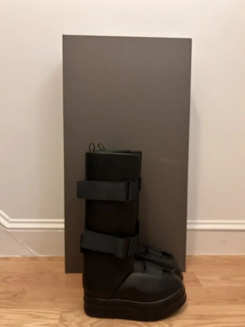 Rick Owens RICK OWENS - Black Splint Boots Size US 8.5 / EU 41-42 - 2 Thumbnail