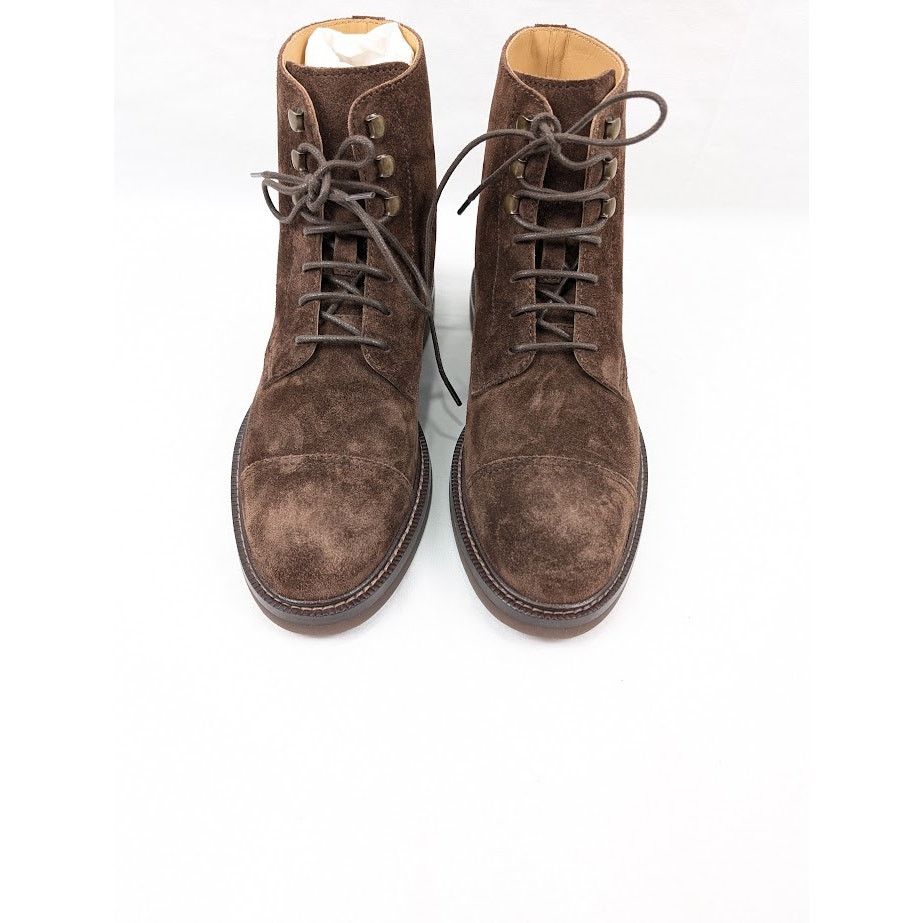 Brunello Cucinelli o1rshd1 Leather Boots in Brown Size US 8 / EU 41 - 14 Thumbnail