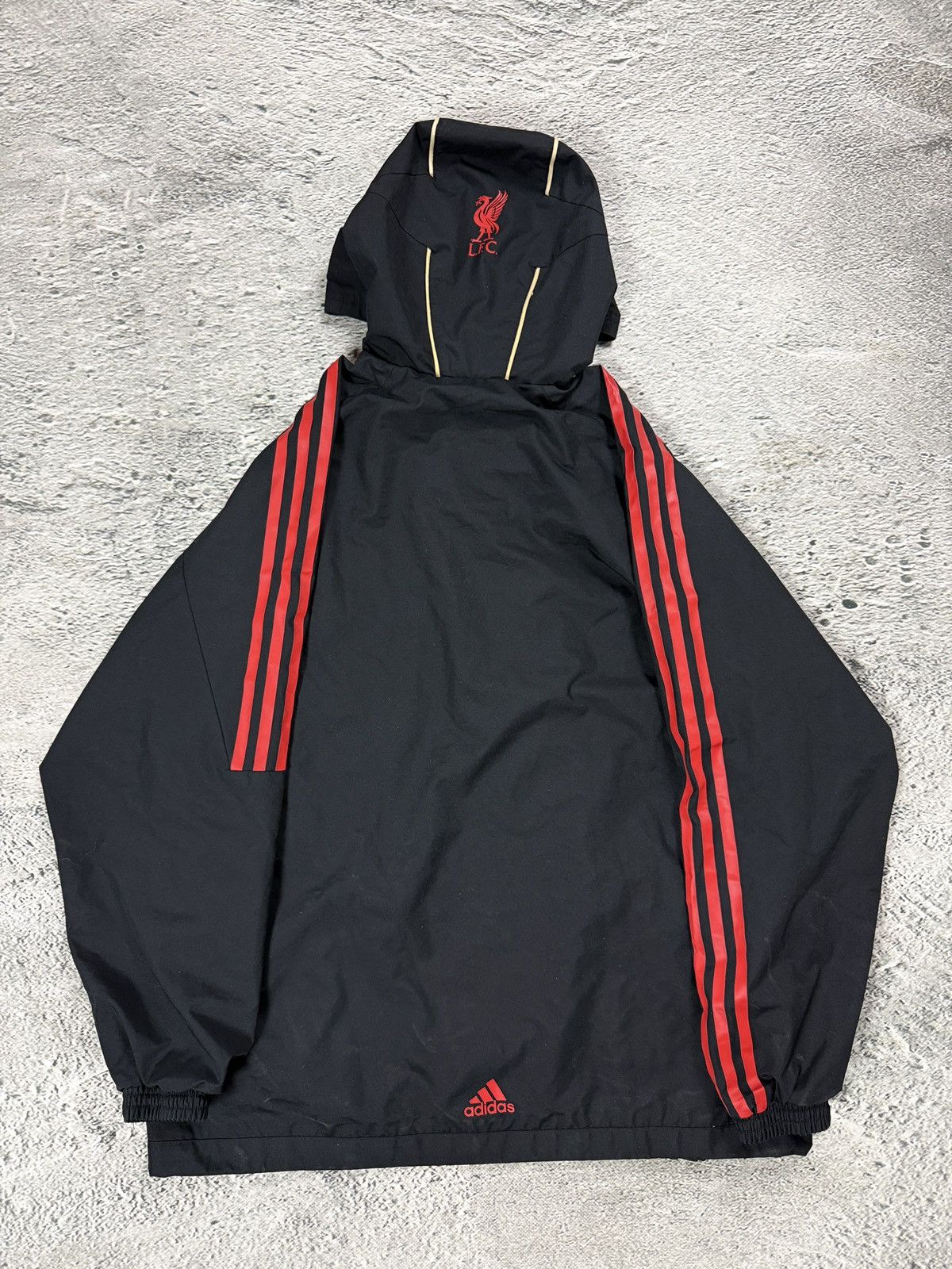 Adidas Liverpool 09 Adidas track jacket asymmetric champions league Size US XL / EU 56 / 4 - 4 Thumbnail