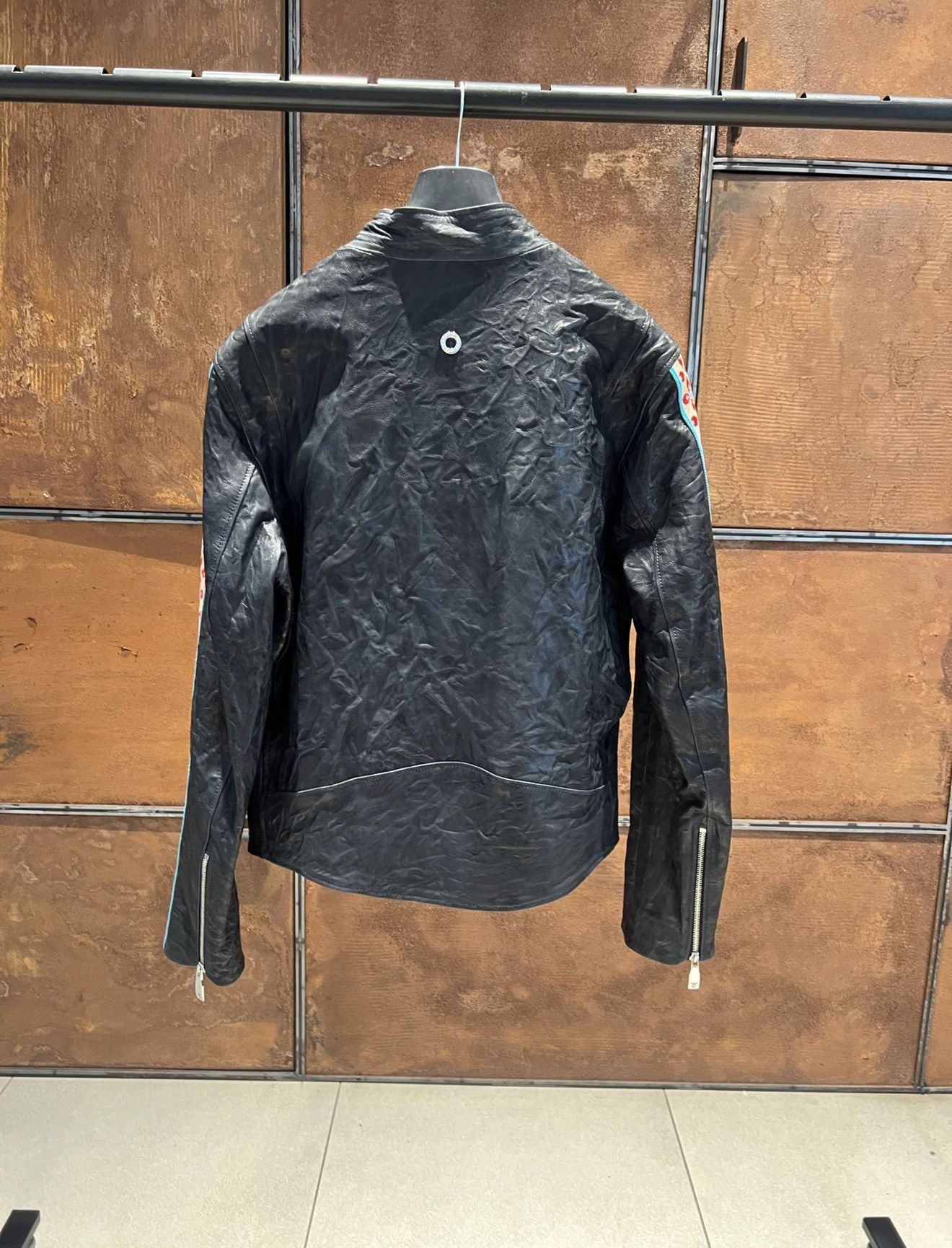 Other 100% Leather Moto Biker Jacket Unisex Size US M / EU 48-50 / 2 - 2 Thumbnail