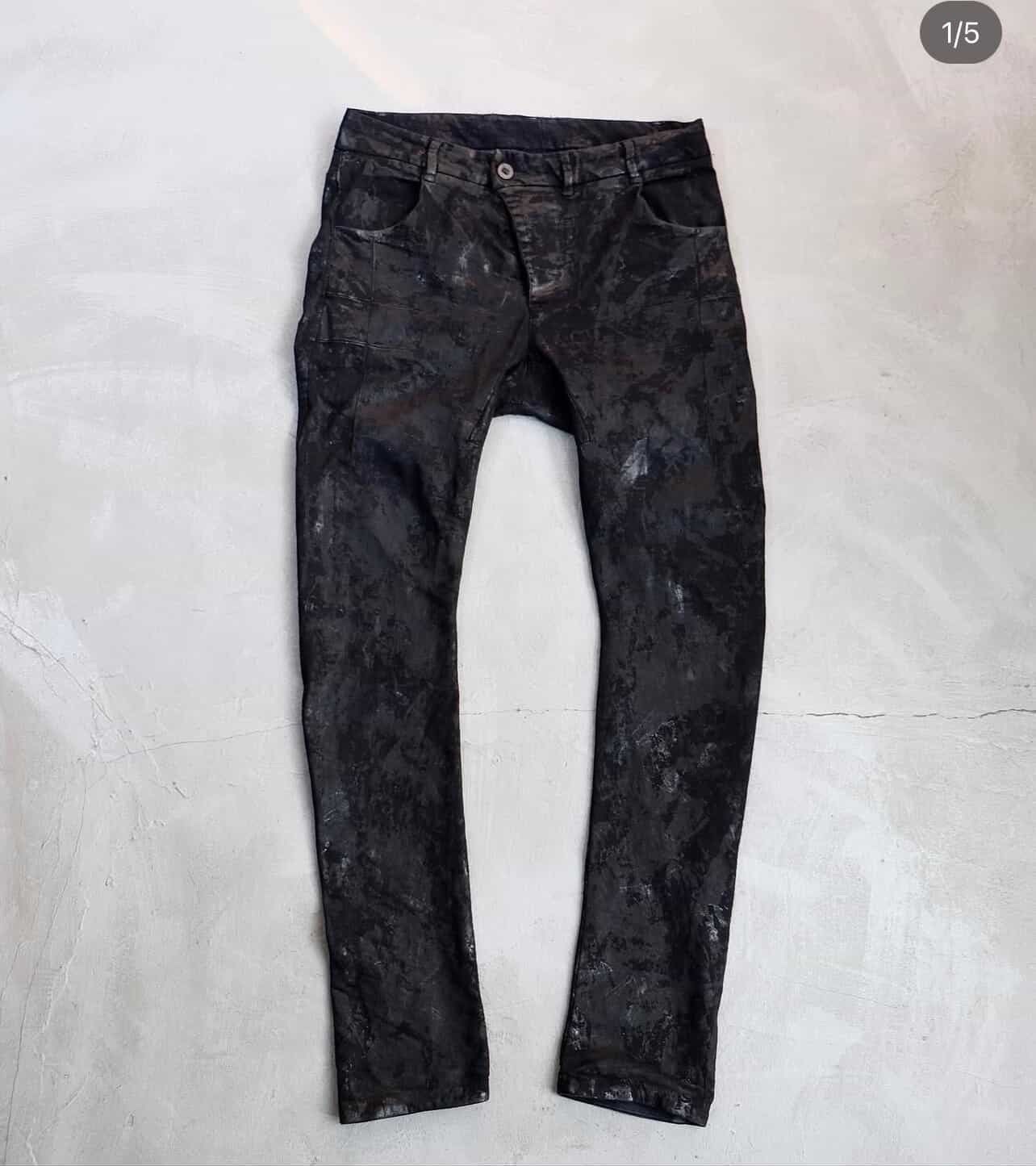 Ksubi 23 Van Winkle Jet Black Wax