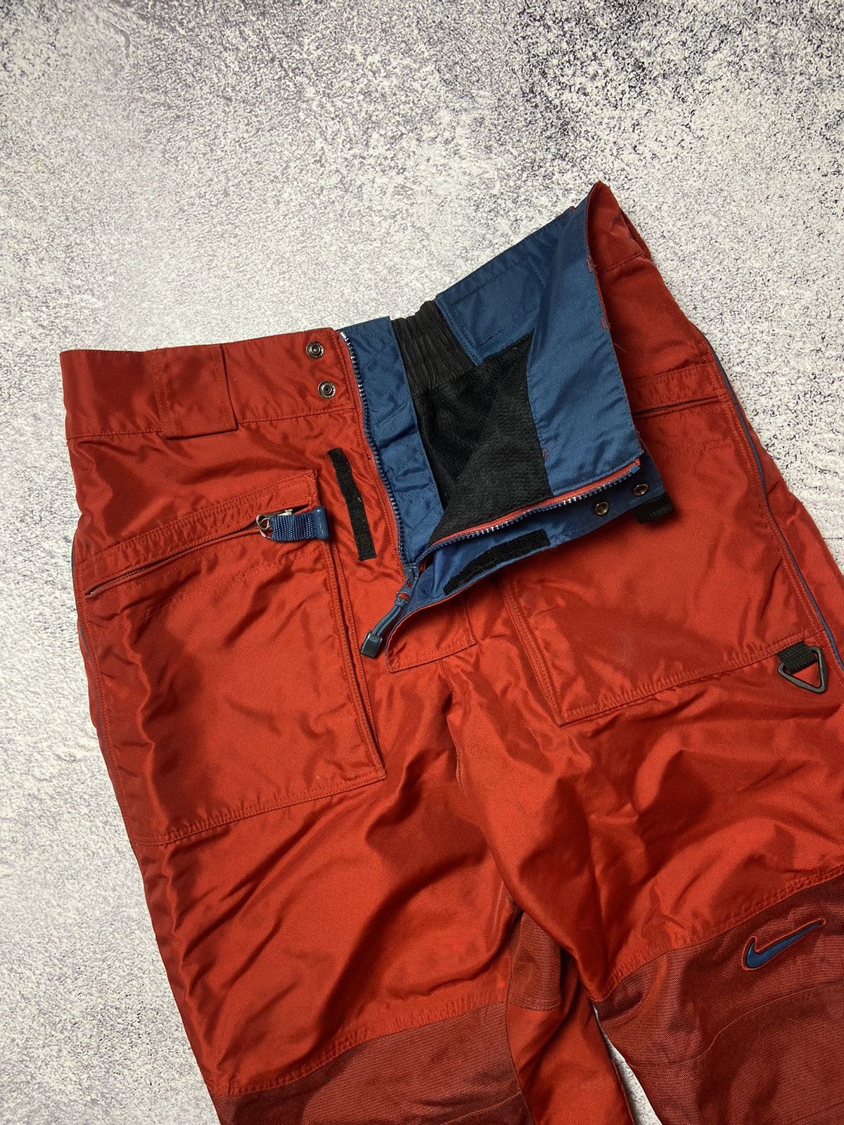 Nike ACG Vintage Nike ACG Snow Ski Pants Red Outer Layer 3 Rare Sport Size US 32 / EU 48 - 8 Thumbnail