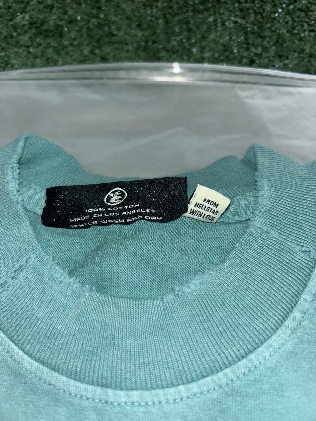 HELLSTAR Hellstar Green Crack Print Tee Size US XS / EU 42 / 0 - 5 Thumbnail
