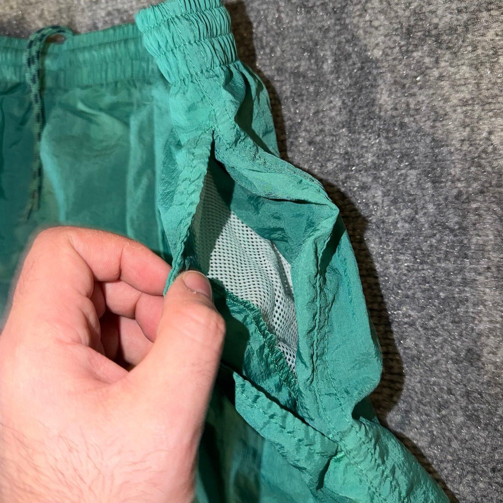 Nike Nike Lime Green Nylon Athletic Volley Shorts Mens XL Size US 36 / EU 52 - 3 Thumbnail