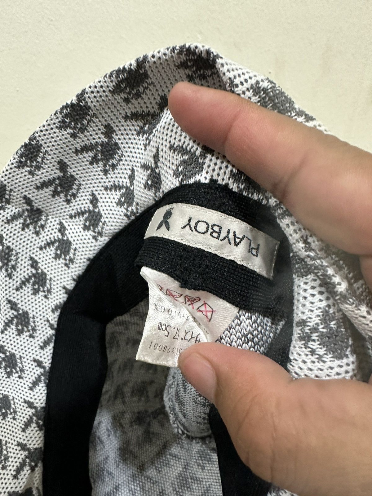 Playboy VTG Bunny Monogram Playboy Bucket Hat Size ONE SIZE - 6 Thumbnail