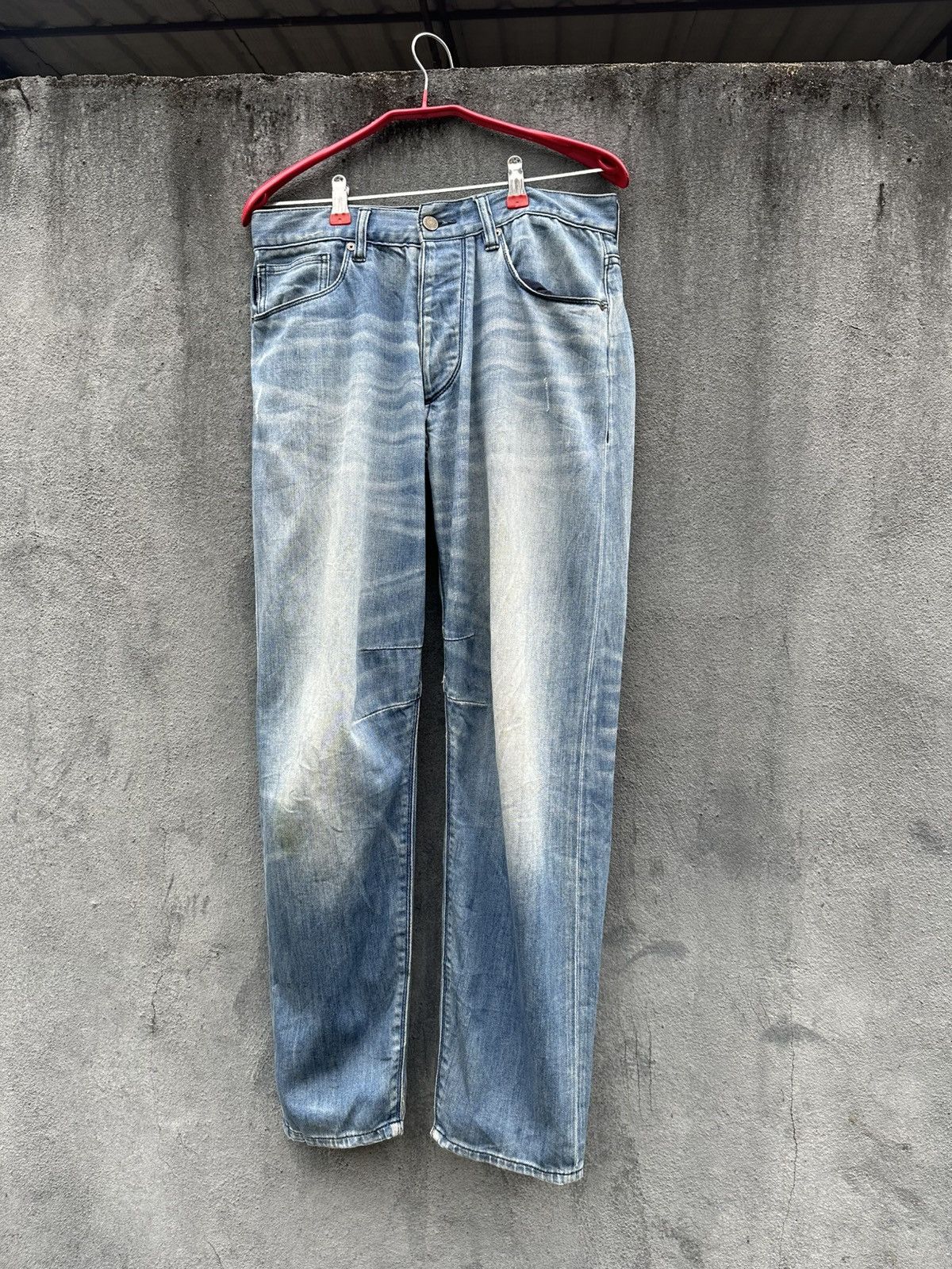 Armani Exchange 👹Armani Exchange Washed Baggy Jeans Size US 29 - 3 Thumbnail