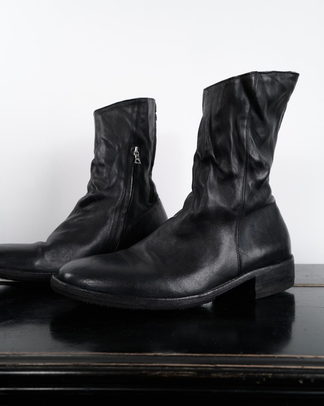 Other HORSE LEATHER BOOTS HB-2RZ-01 Size US 11.5 / EU 44-45 - 8 Thumbnail