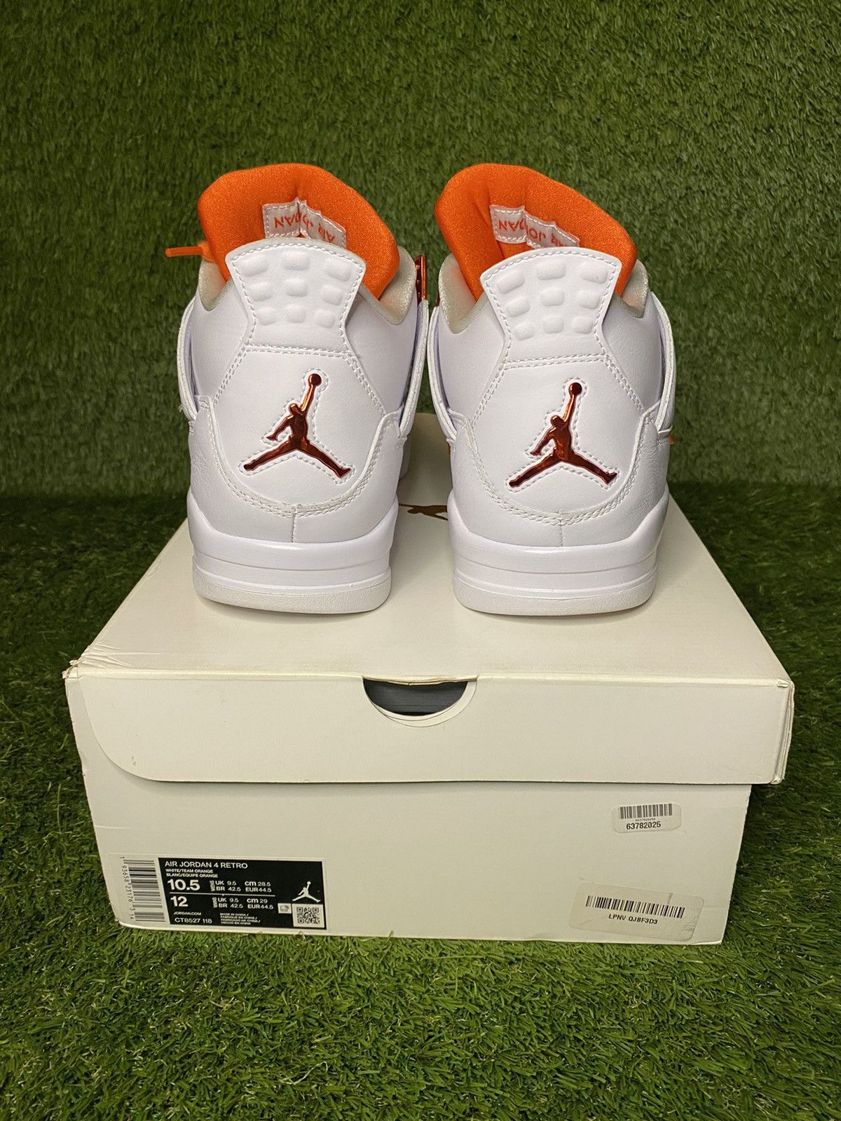 Jordan Brand Metallic Orange Jordan 4 Size US 10.5 / EU 43-44 - 6 Thumbnail