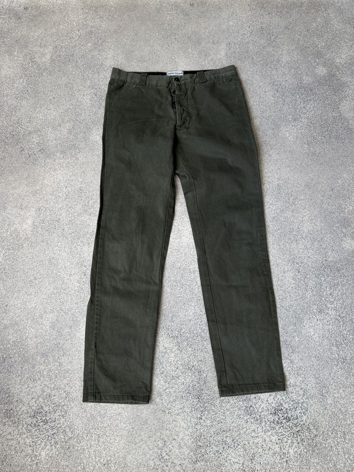 Stone Island × Vintage Vintage Stone Island Chino pants 50 size (It) Size US 33 - 3 Thumbnail