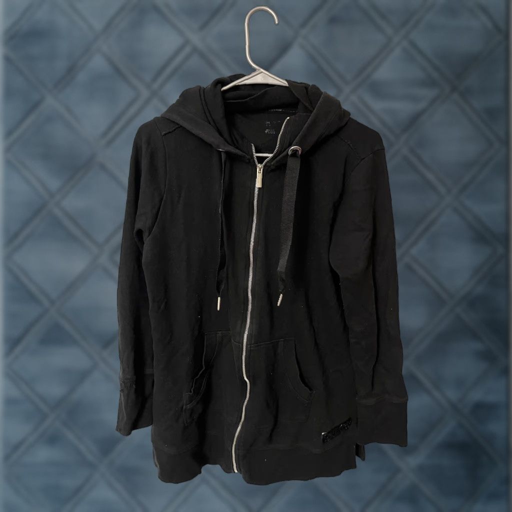 Calvin Klein Calvin Klein Performance Fleece Hoodie Womens Medium Black Logo Stripe Full Zip Size M / US 6-8 / IT 42-44 - 1 Thumbnail