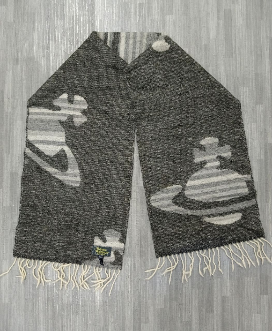 Vivienne Westwood VIVIEENE WESTWOOD BIG LOGO WOOL SCARVES Size ONE SIZE - 5 Thumbnail