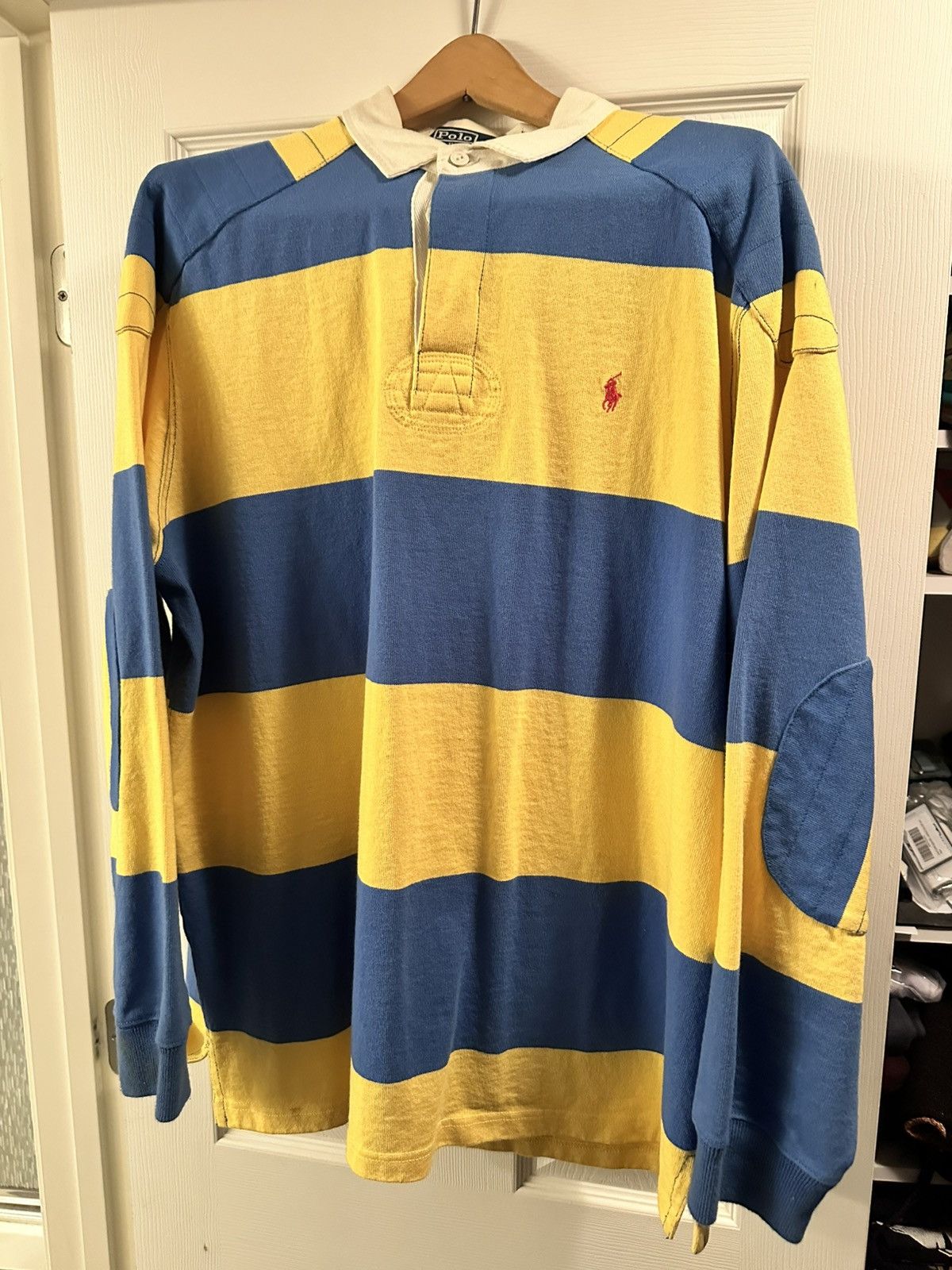 Polo Ralph Lauren Polo Ralph Lauren heavyweight long sleeve Yellow /ilght blue Size US L / EU 52-54 / 3 - 1 Thumbnail