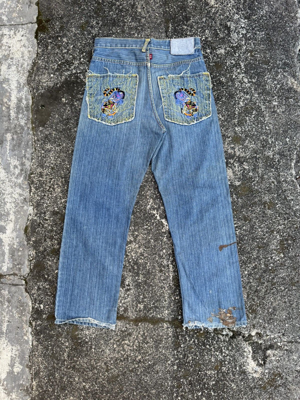 RMC Jeans × Vintage RMC red monkey company martin ksohoh jeans denim Size US 31 - 1 Thumbnail