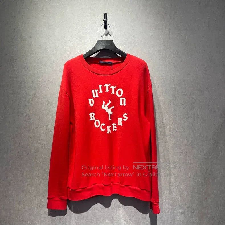 Louis Vuitton Louis Vuitton size 5l Inverted Little Man Red Sweatshirt Size US M / EU 48-50 / 2 - 1 Thumbnail