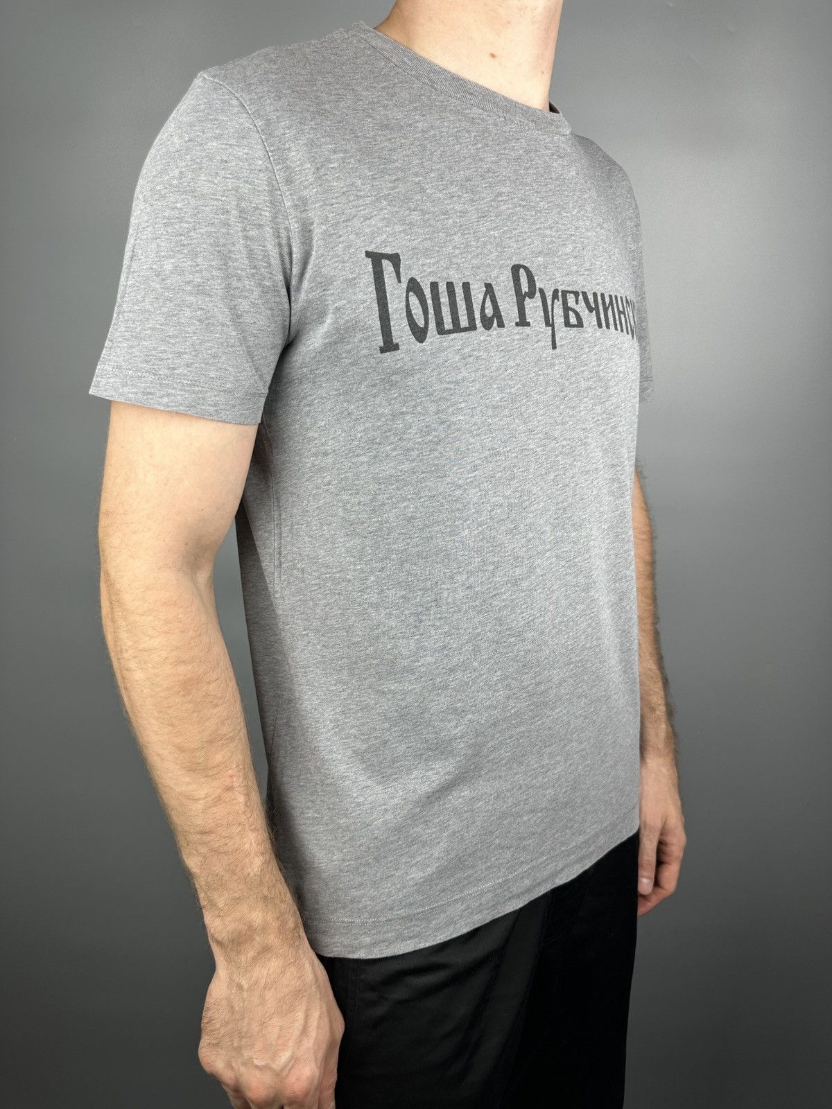 Gosha Rubchinskiy Gosha Rubchinskiy Big Logo T Shirt Tee Size US M / EU 48-50 / 2 - 11 Thumbnail