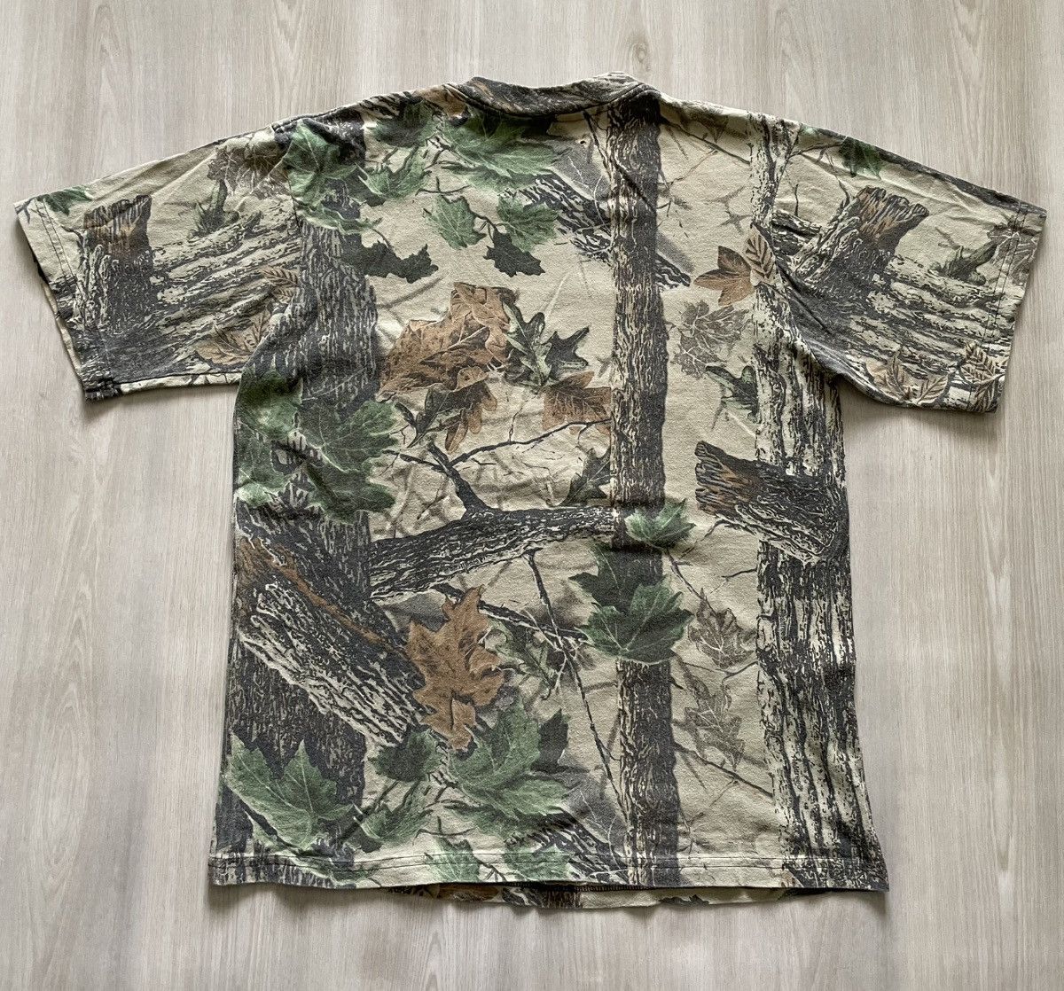Realtree × Vintage Vintage Liberty Shirt Realtree Camo Pocket Tee Sz Large Size US L / EU 52-54 / 3 - 4 Thumbnail