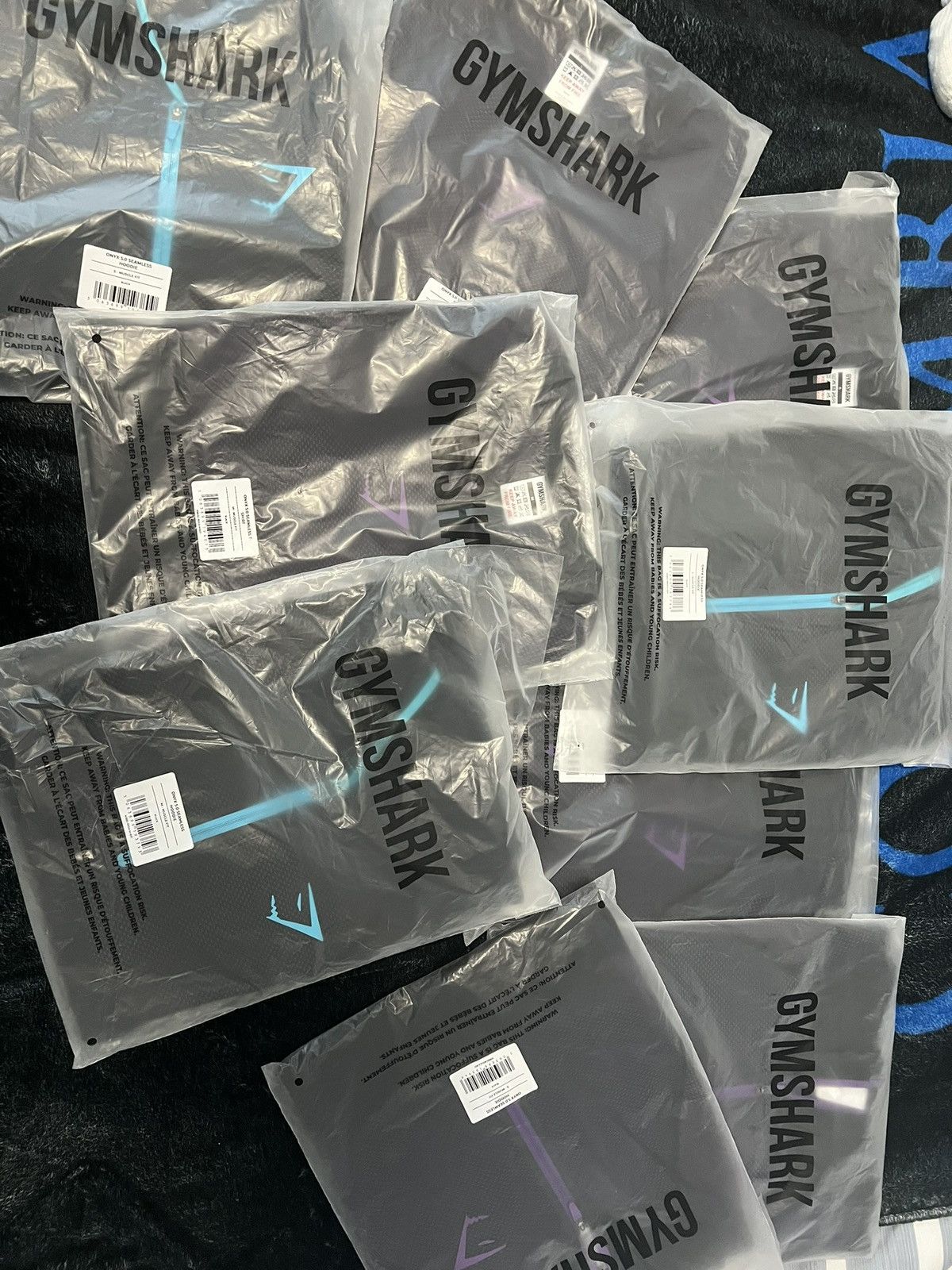 Gymshark Gym Shark Onyx Blue Size US S / EU 44-46 / 1 - 4 Thumbnail