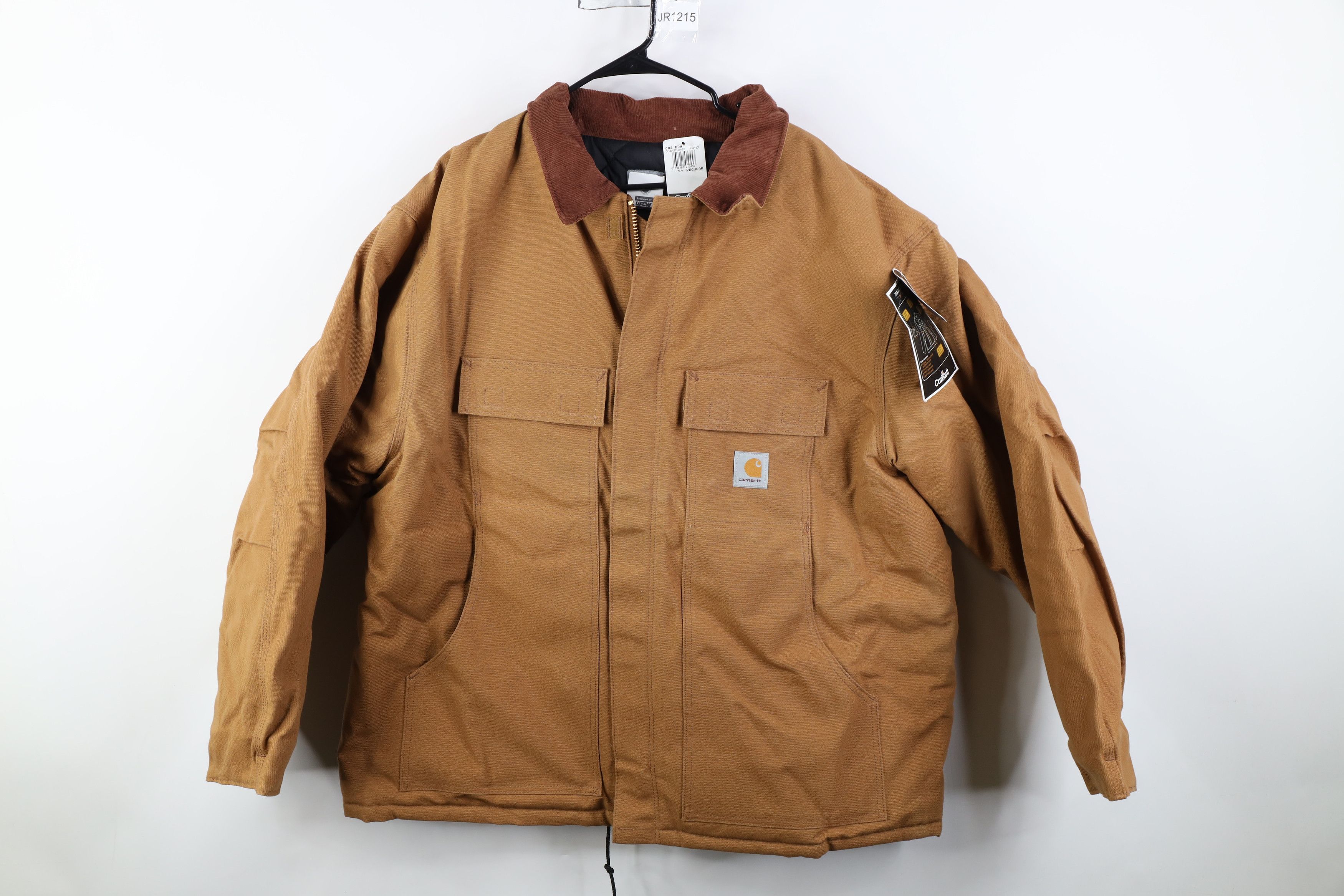 Carhartt Deadstock Vintage Y2K Carhartt Chore Barn Jacket Brown USA Size US XXL / EU 58 / 5 - 1 Thumbnail