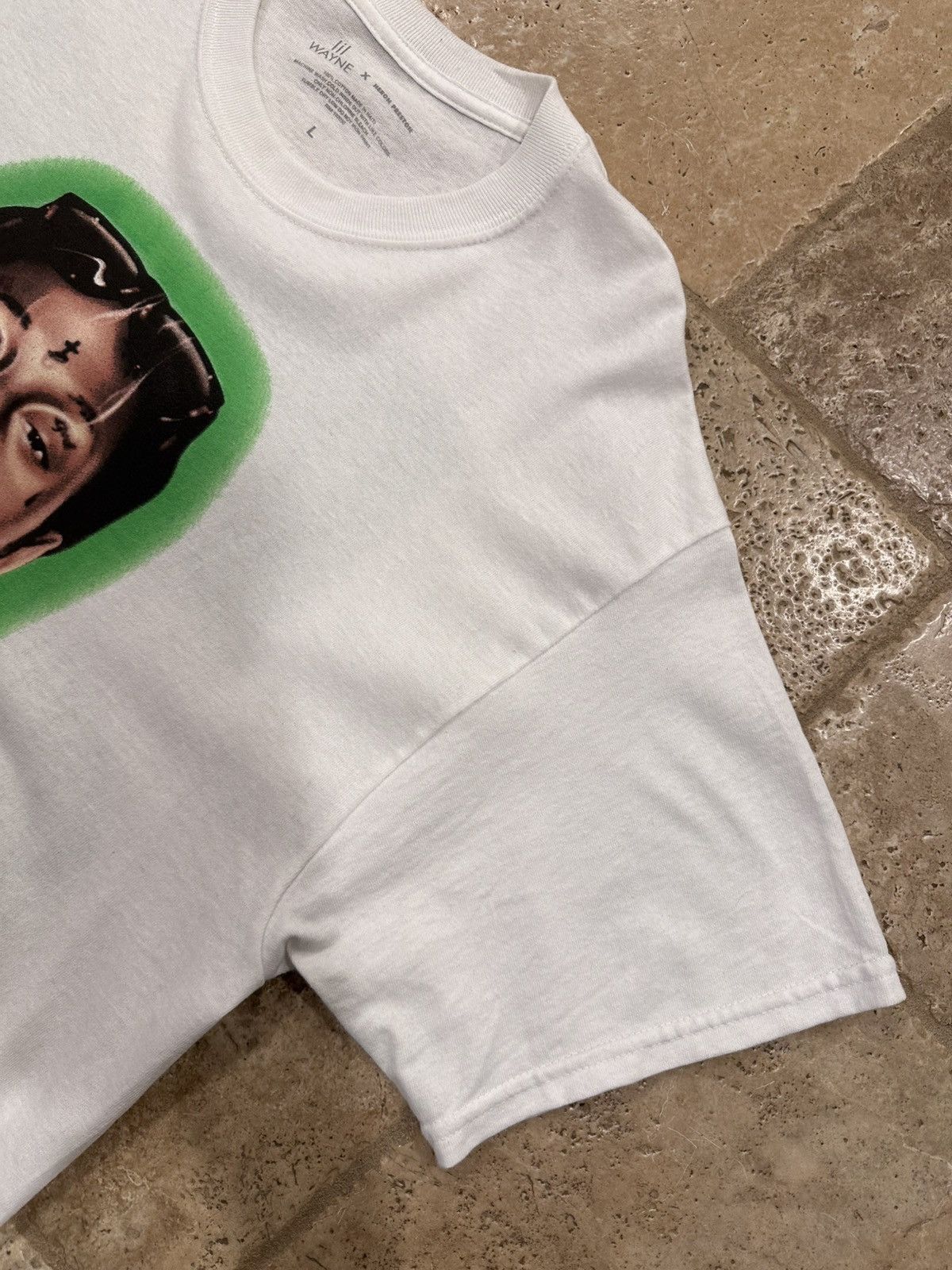 Heron Preston Heron Preston x Lil Wayne The Carter V White Rap Tee Size US L / EU 52-54 / 3 - 6 Thumbnail