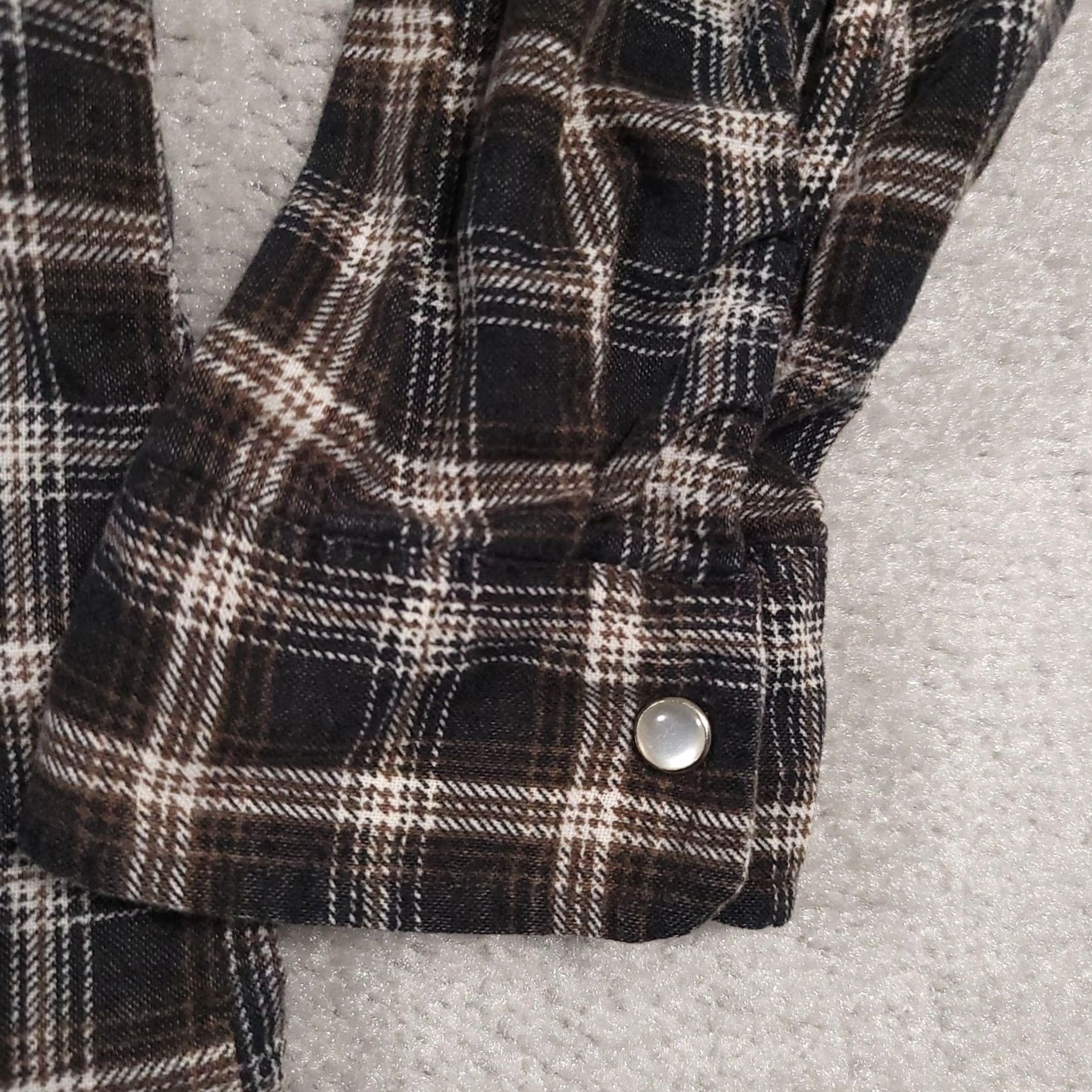 Haband VINTAGE Haband Shirt Mens Large Plaid Flannel Pearl Snap Western Vintage 90s Shirt Mens Large Plaid Flannel Pearl Snap Western Vintage 90s Size US L / EU 52-54 / 3 - 5 Thumbnail