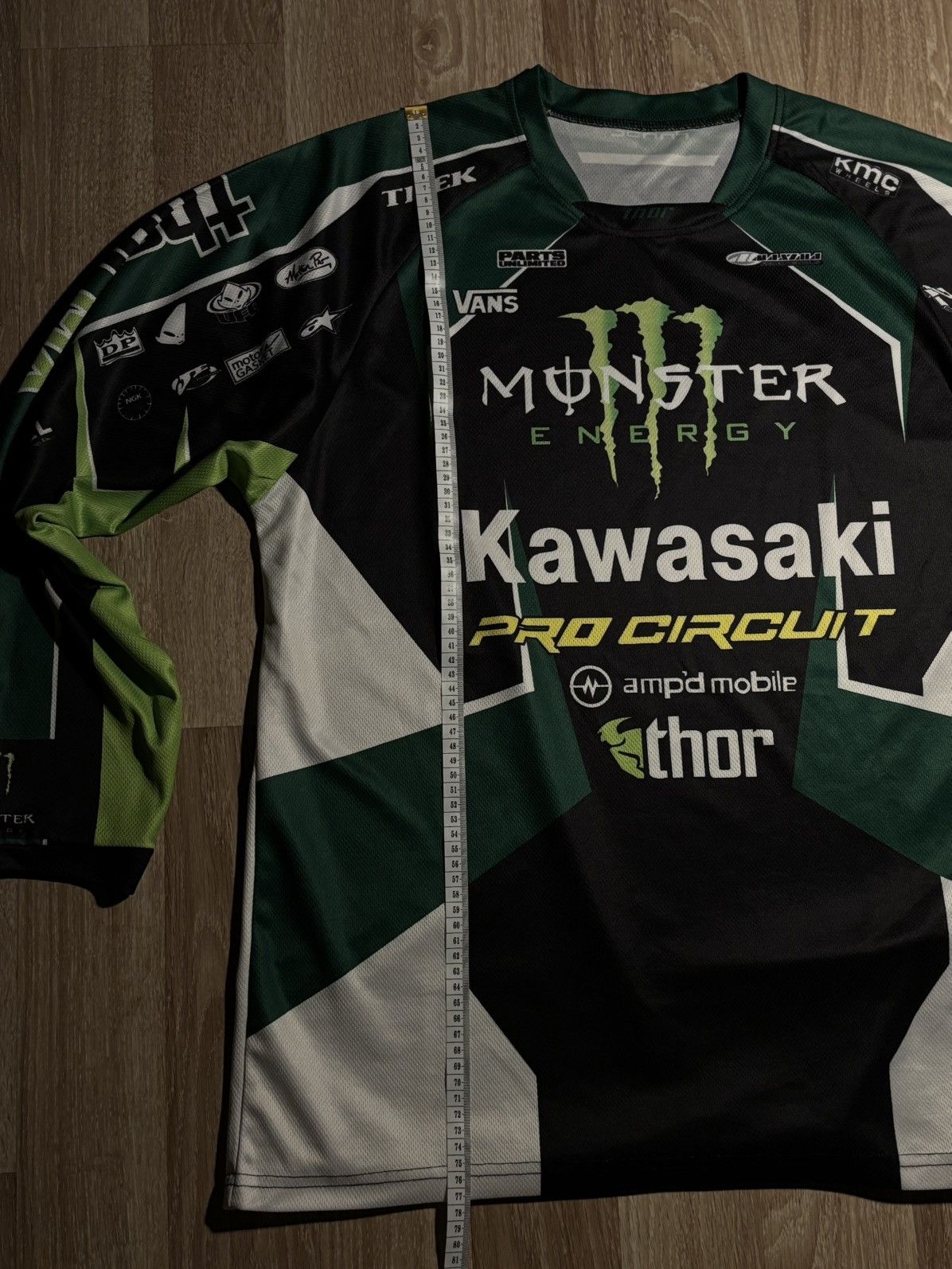 A$AP Rocky Grail Kawasaki Monster Energy Asap Rocky Jersey longslive Size US L / EU 52-54 / 3 - 19 Thumbnail