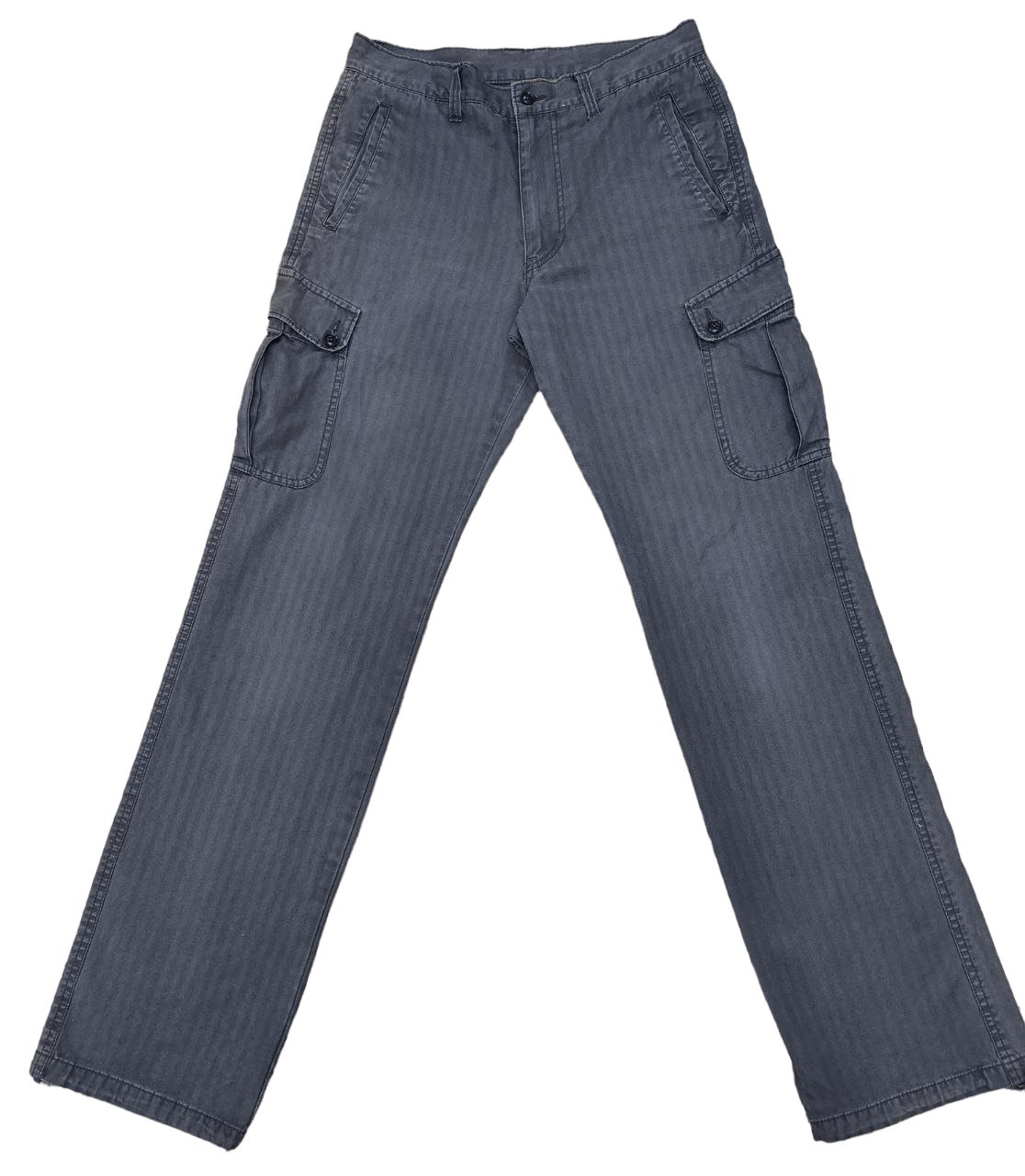 image of Takeo Kikuchi Faded Cargo in Grey, Men's (Size 31)