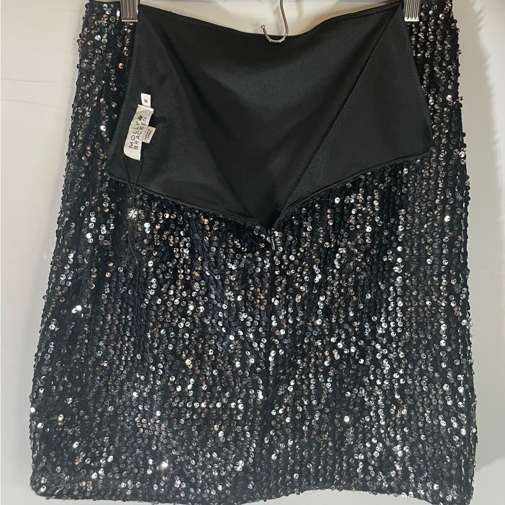 Other Molly Bracken Sequin Mini Skirt Medium Size 30" / US 8 / IT 44 - 3 Thumbnail