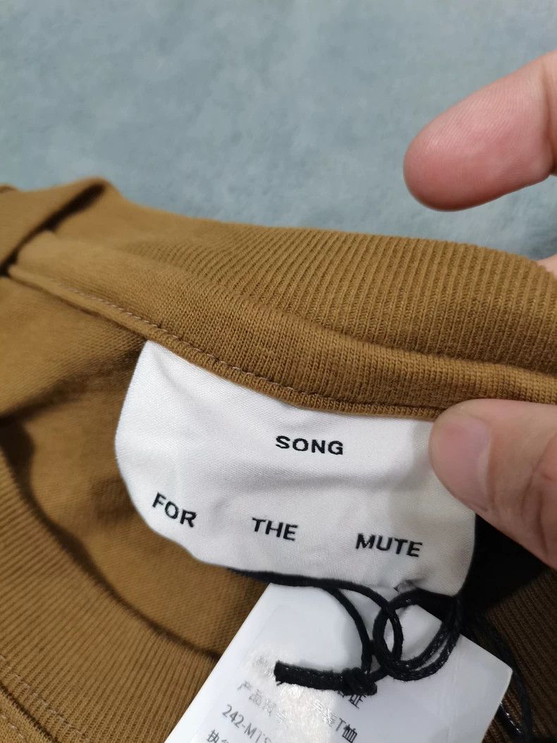 Song For The Mute Song For The Mute thick silhouette T-shirt Size US M / EU 48-50 / 2 - 8 Thumbnail