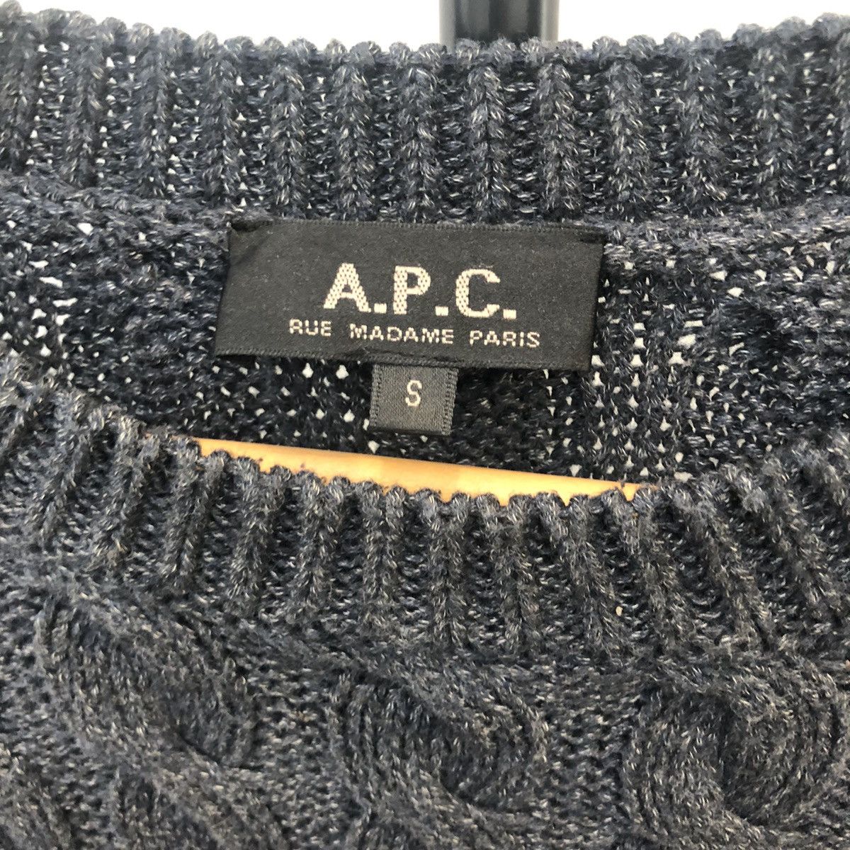 A.P.C. APC RUE MADAME PARIS SWEATER ITALIAN YARN Size US S / EU 44-46 / 1 - 5 Thumbnail