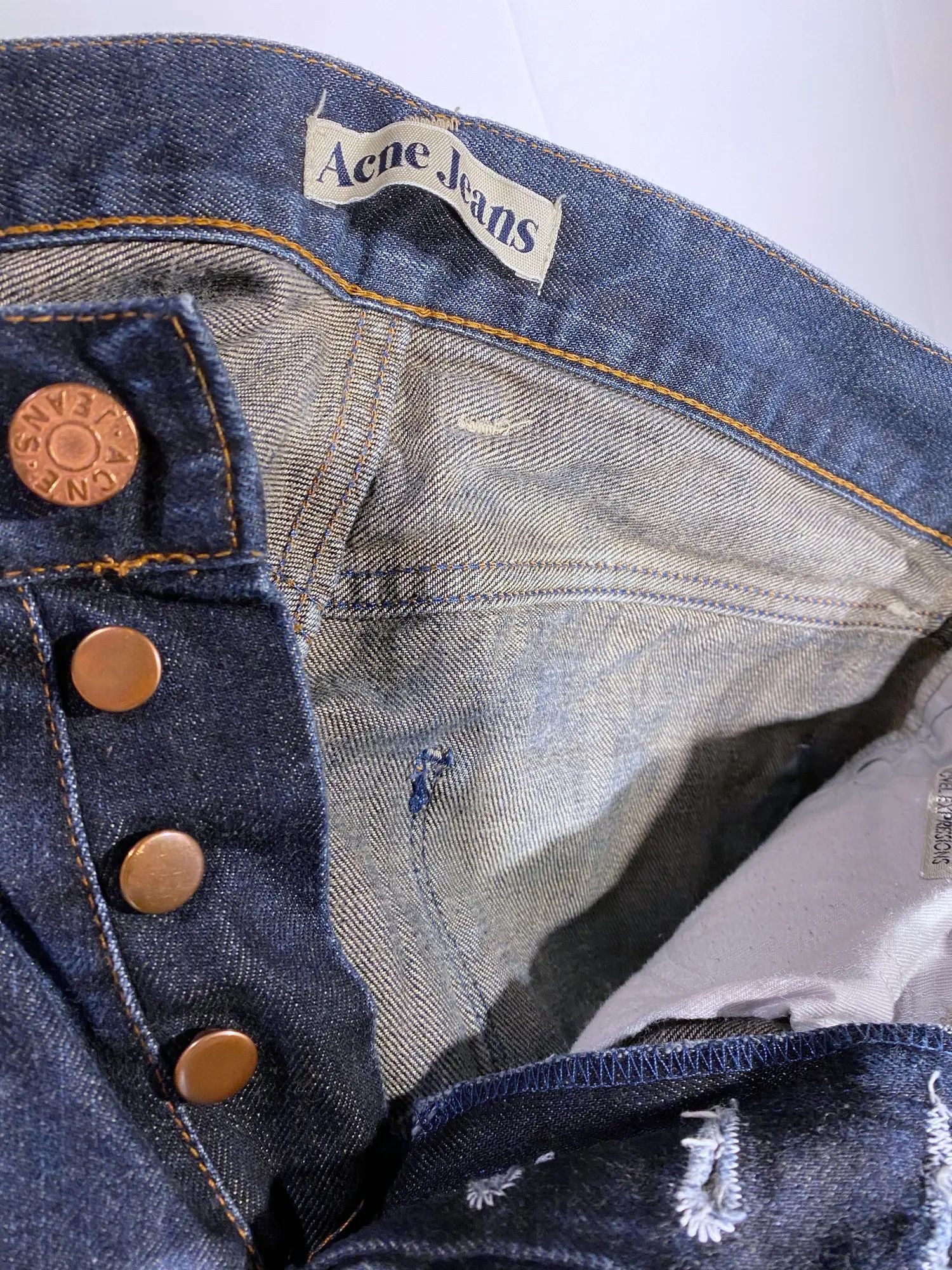 Acne Studios Acne Studios Mac Row denim jeans size 30 / 32 Size US 30 / EU 46 - 6 Thumbnail