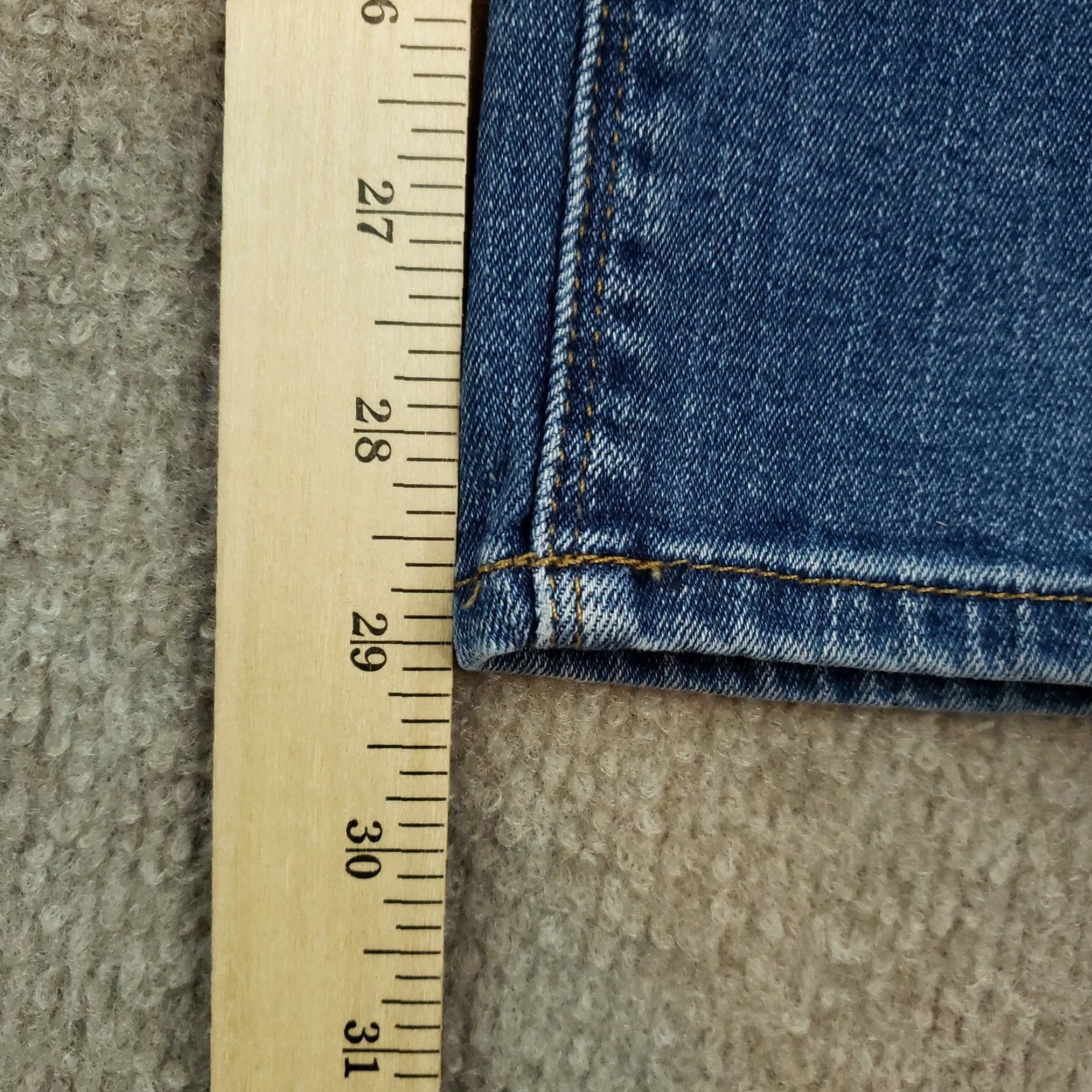 Hudson Hudson Jeans Womens Ankle Skinny Blue Stretch Size 28" / US 6 / IT 42 - 3 Thumbnail