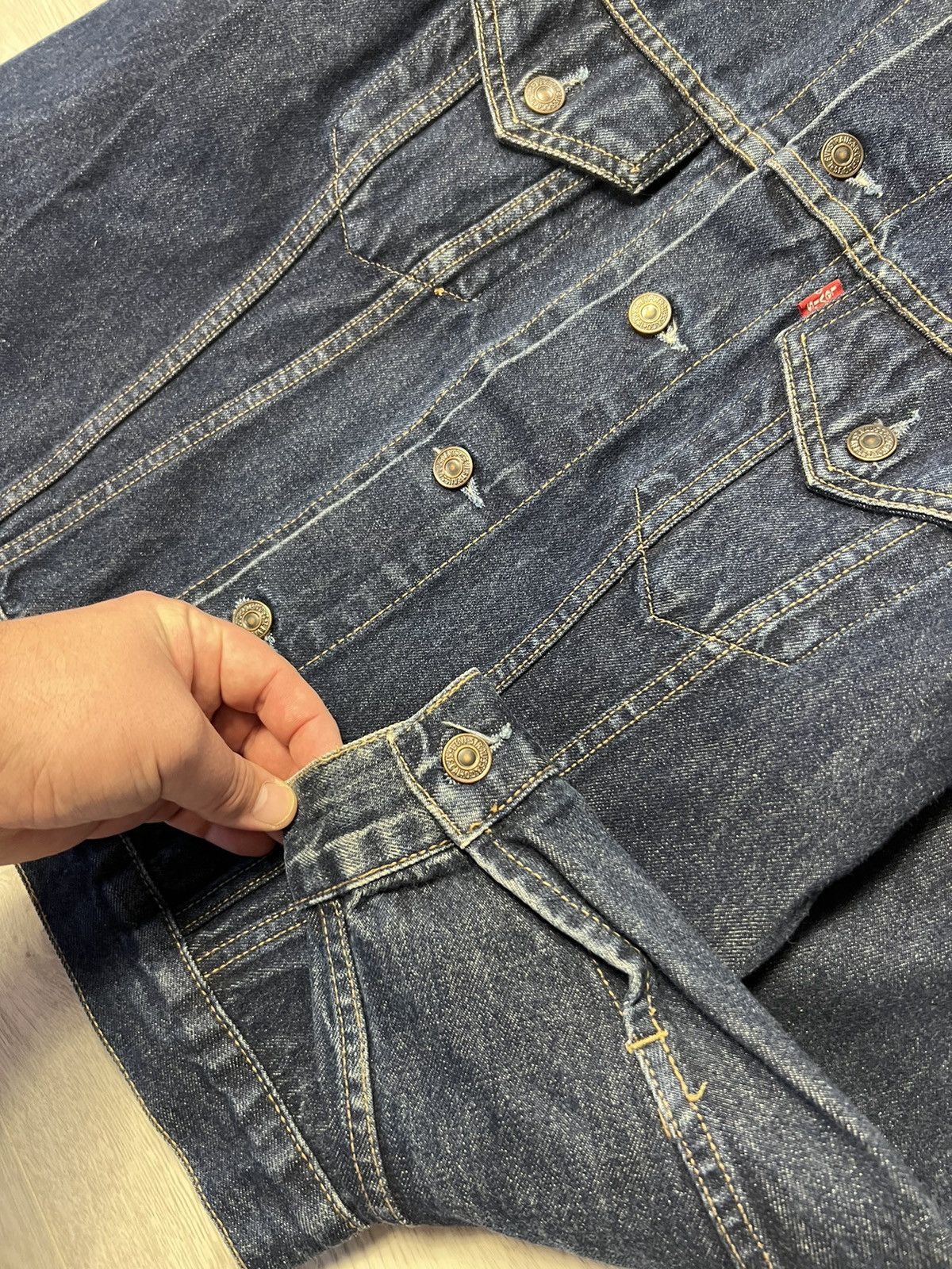 Levi's × Levi's Vintage Clothing × Vintage Vintage Levis Women’s Denim Jacket Jeans Size M Size M / US 6-8 / IT 42-44 - 6 Thumbnail