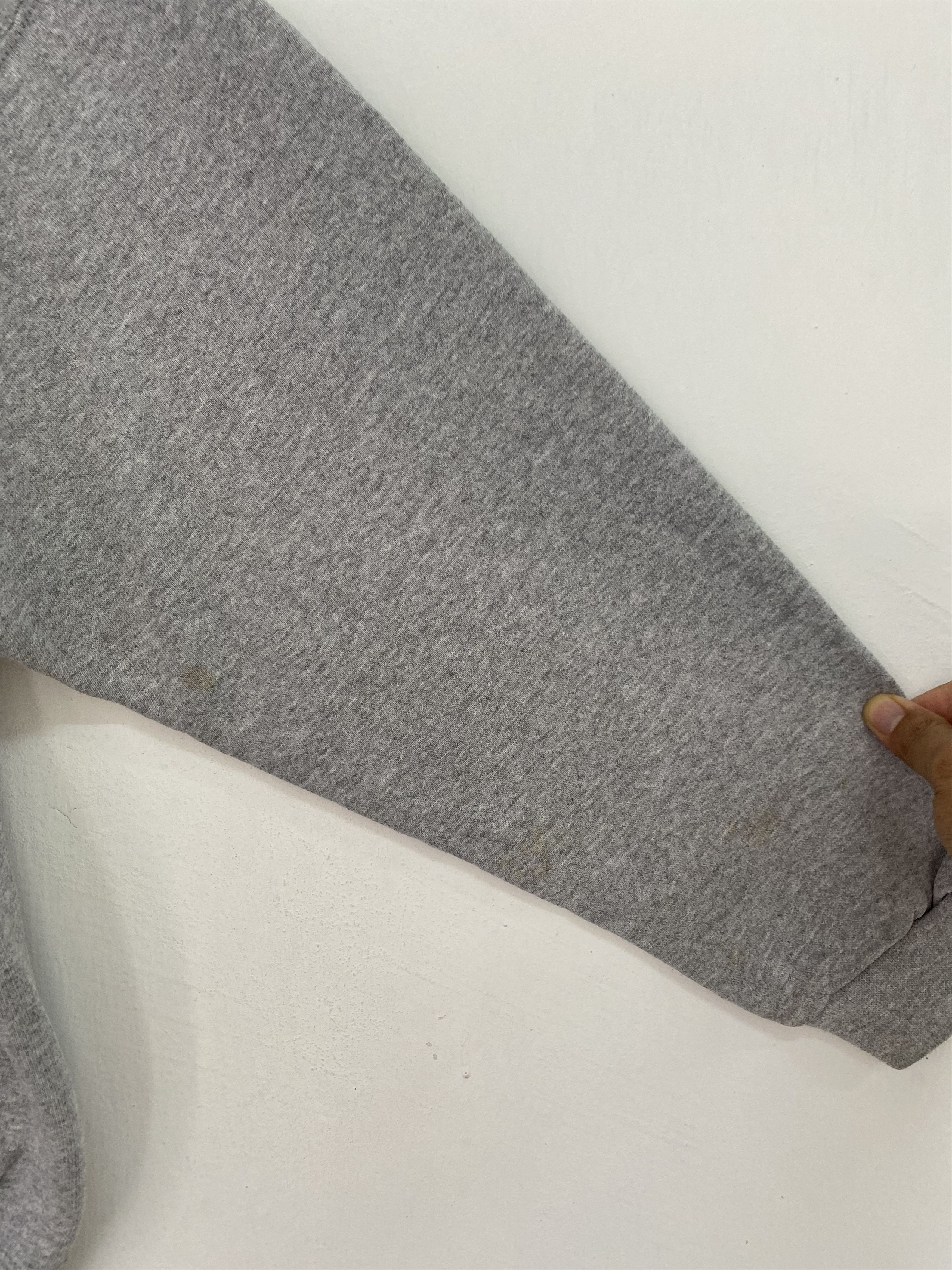 Vintage Vintage 90s La Salle Grey Sweatshirt Crewneck M size Size US M / EU 48-50 / 2 - 9 Thumbnail