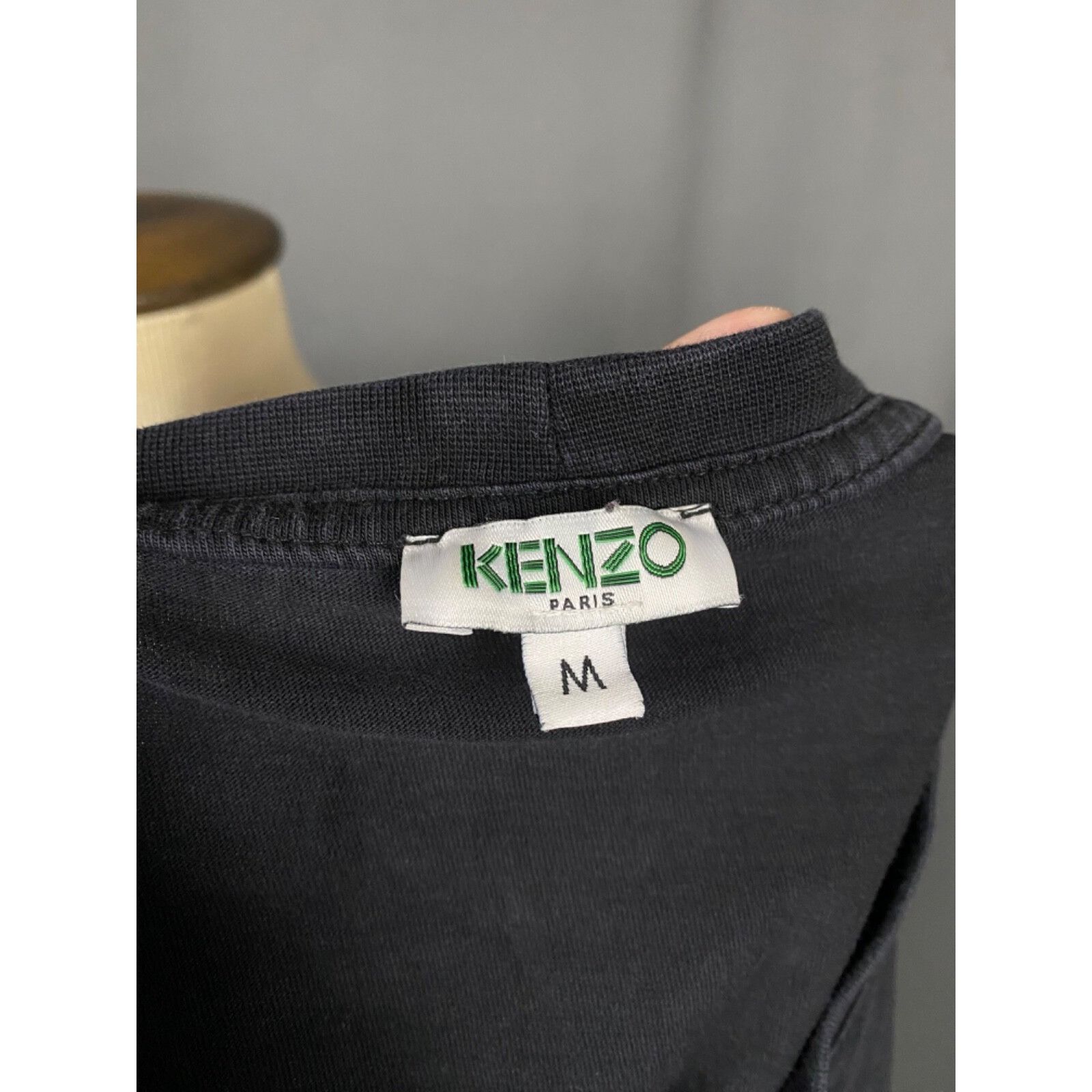 Kenzo Kenzo Big Logo Men's Black T-Shirt Size M Size US M / EU 48-50 / 2 - 9 Thumbnail