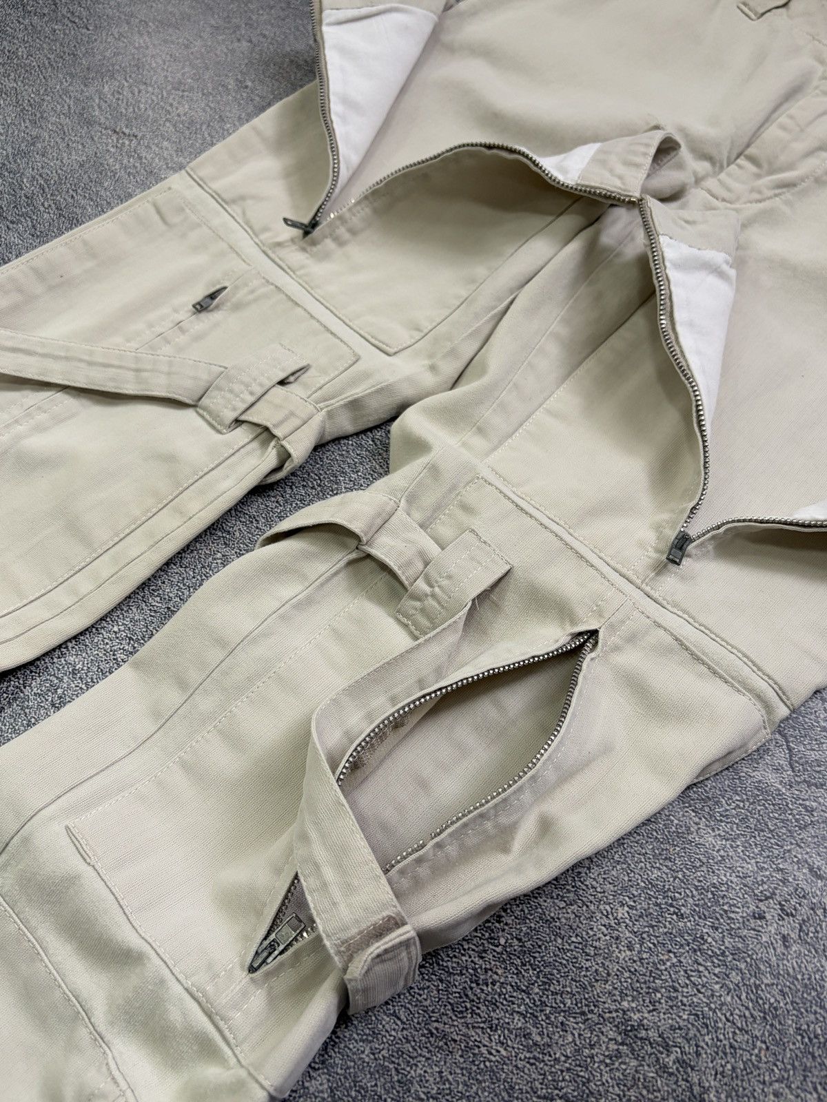 Helmut Lang Runway! AW99 Helmut Lang Multi Zip Pocket Bondage Pants Size US 27 - 11 Thumbnail