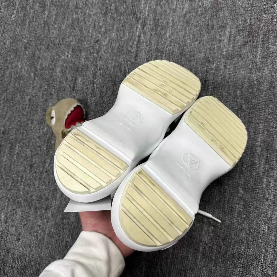 Louis Vuitton LV white Monogram dad shoe 35 Size US 4.5 / IT 34.5 - 6 Thumbnail