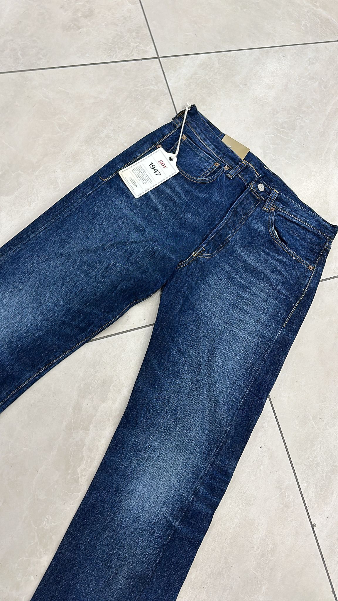 Levi's Vintage Clothing LVC Levi's Vintage Clothing 1947 501XX BigE Selvedge Jeans Size US 32 / EU 48 - 7 Thumbnail