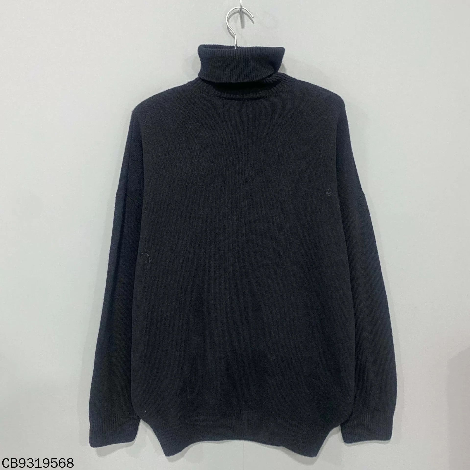 Balenciaga Balenciaga Embroidered Double B High Neck Sweater Women's Size XXS / US 00 / IT 34 - 3 Thumbnail