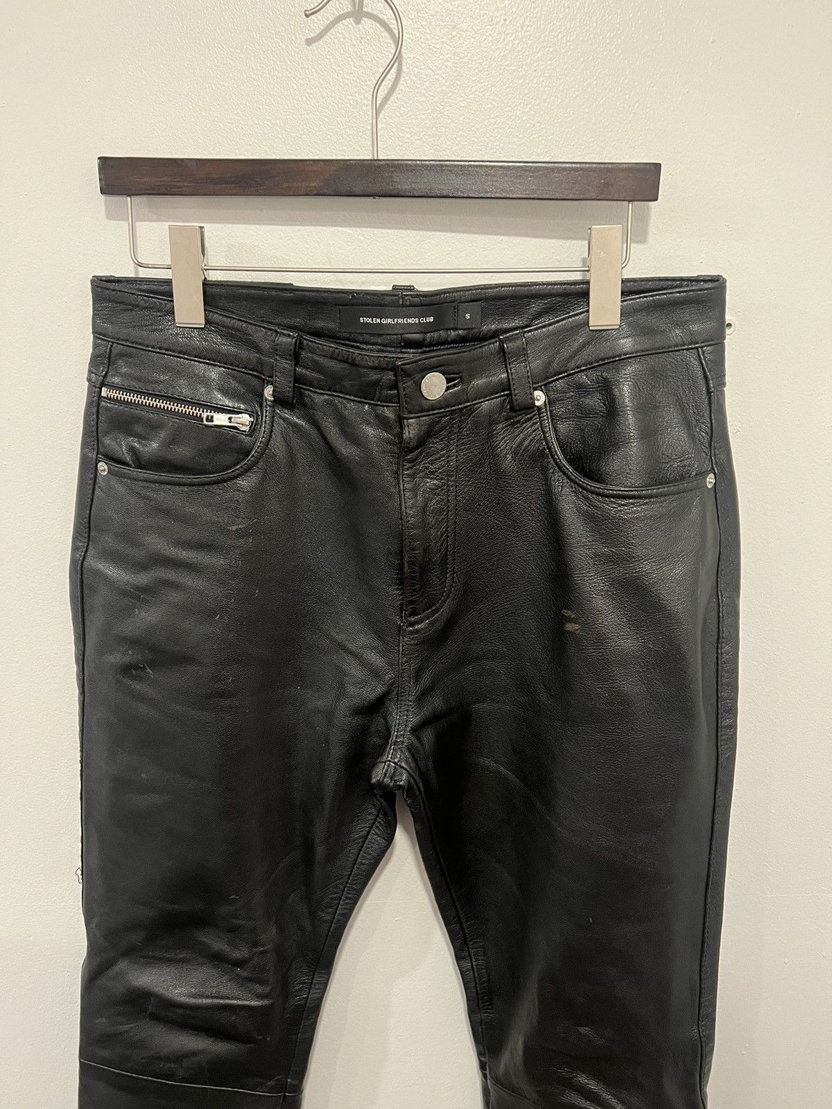 Stolen Girlfriends Club Stolen Girlfriends Club Leather Pants Size US 31 - 5 Thumbnail