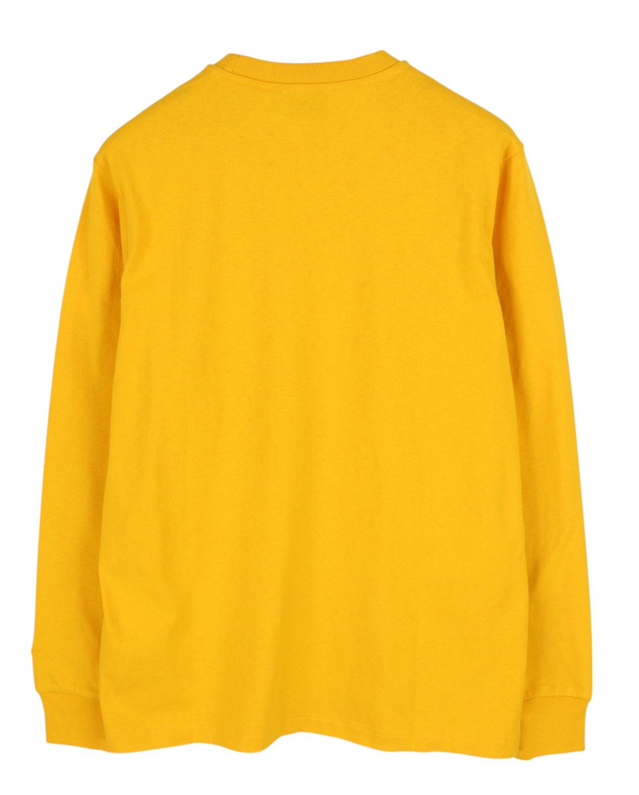 Diesel T-JUST-LS-B51 M Yellow Tricot Logo T-Shirt 40999 Size US M / EU 48-50 / 2 - 2 Thumbnail