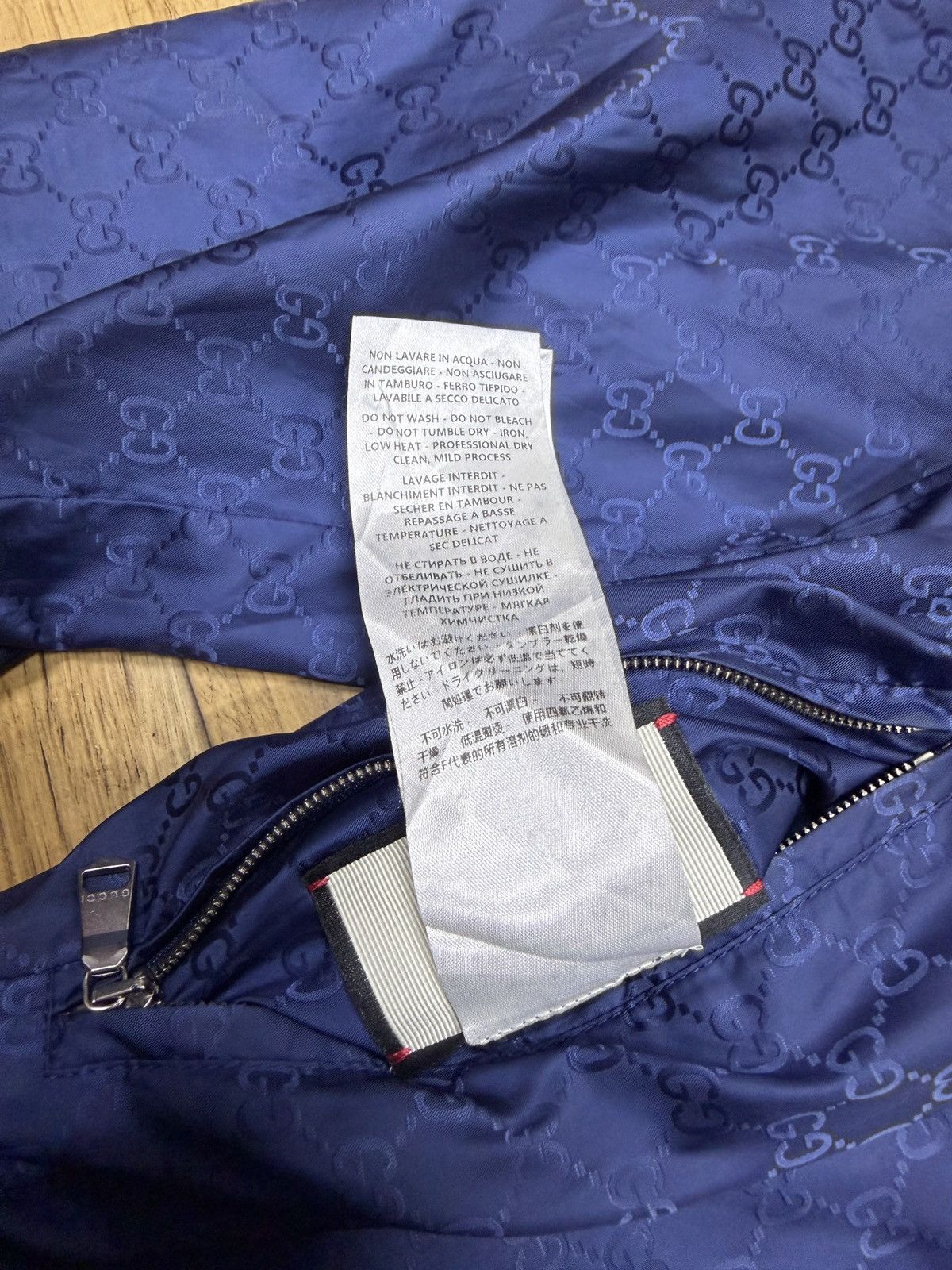 Gucci Gg nylon reversible bomper Size US M / EU 48-50 / 2 - 12 Thumbnail