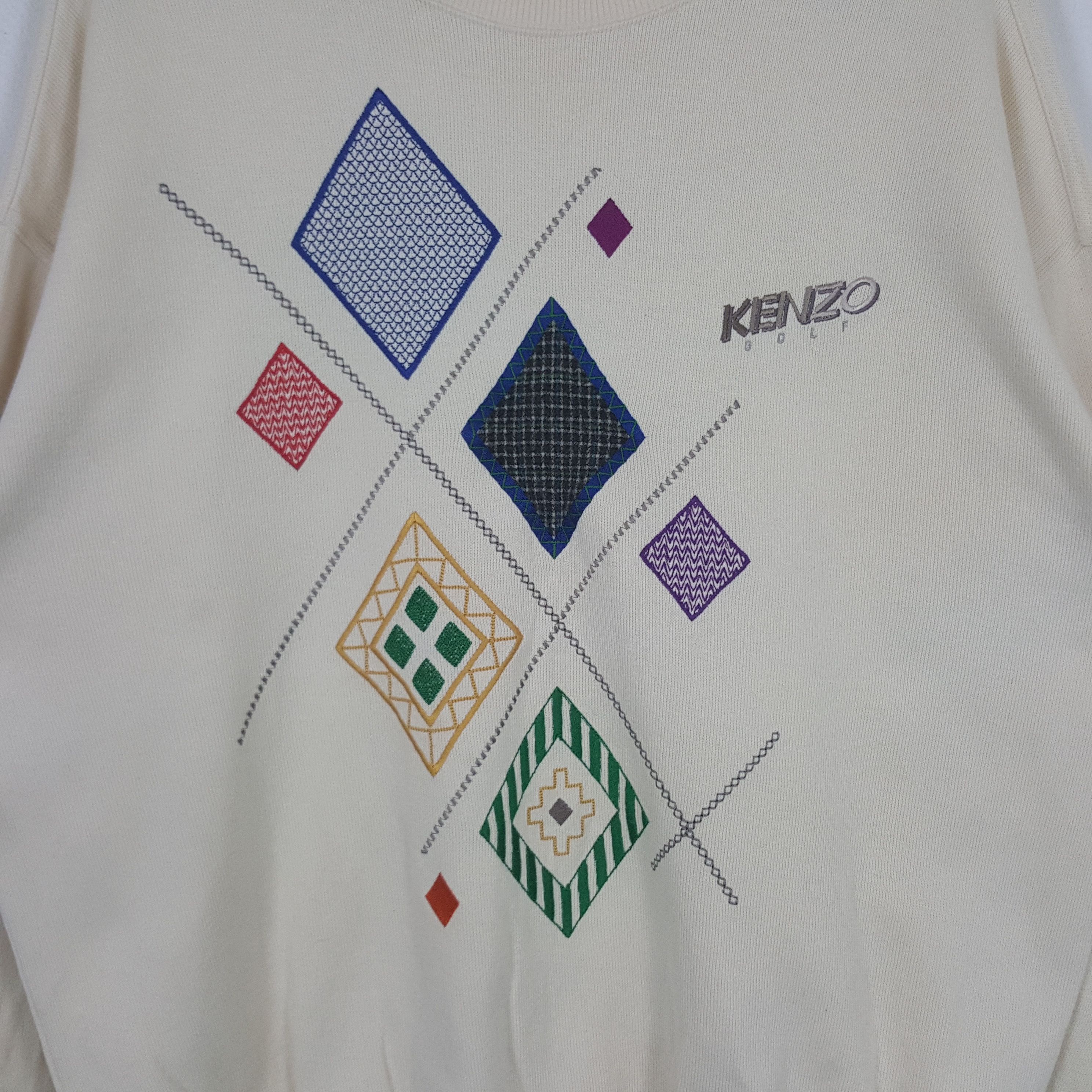 Kenzo Vintage Kenzo Paris Japanese Brand Sweatshirt C293N3 Size US L / EU 52-54 / 3 - 2 Thumbnail