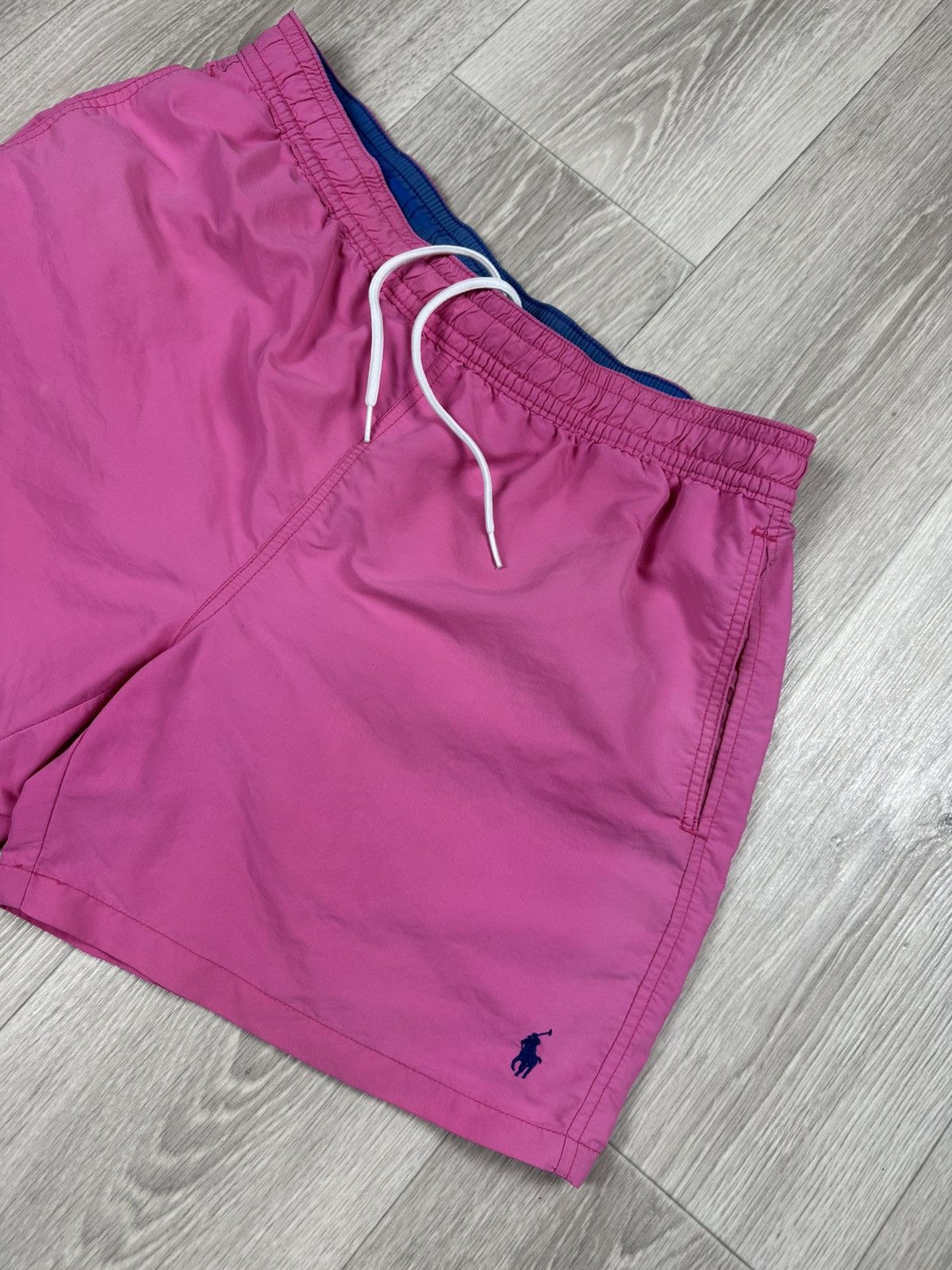 Polo Ralph Lauren Polo Ralph Lauren Nylon Crazy Pink Shorts Size L Size US 33 - 2 Thumbnail