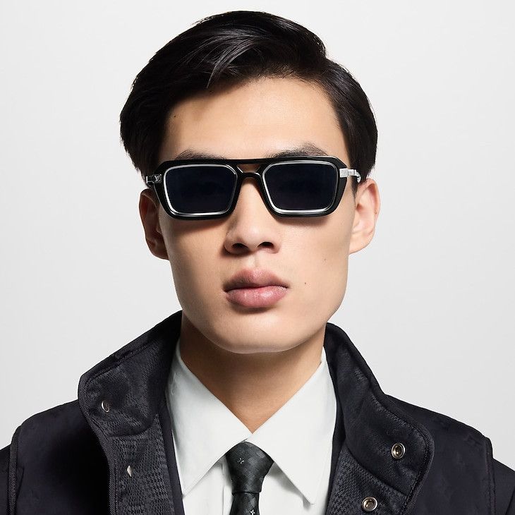 Louis Vuitton LV Legacy Pilot Square Sunglasses Size ONE SIZE - 5 Thumbnail